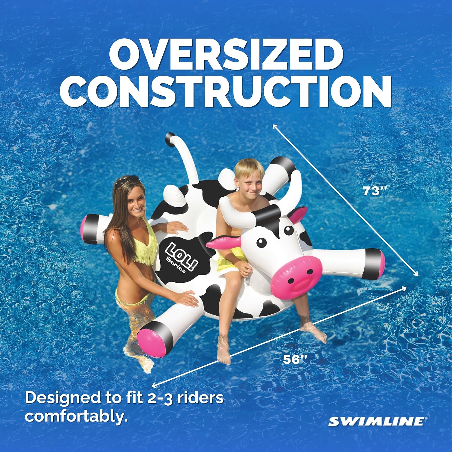 SWIMLINE Original Giant Inflatable Pool Float Floatie Ride-On