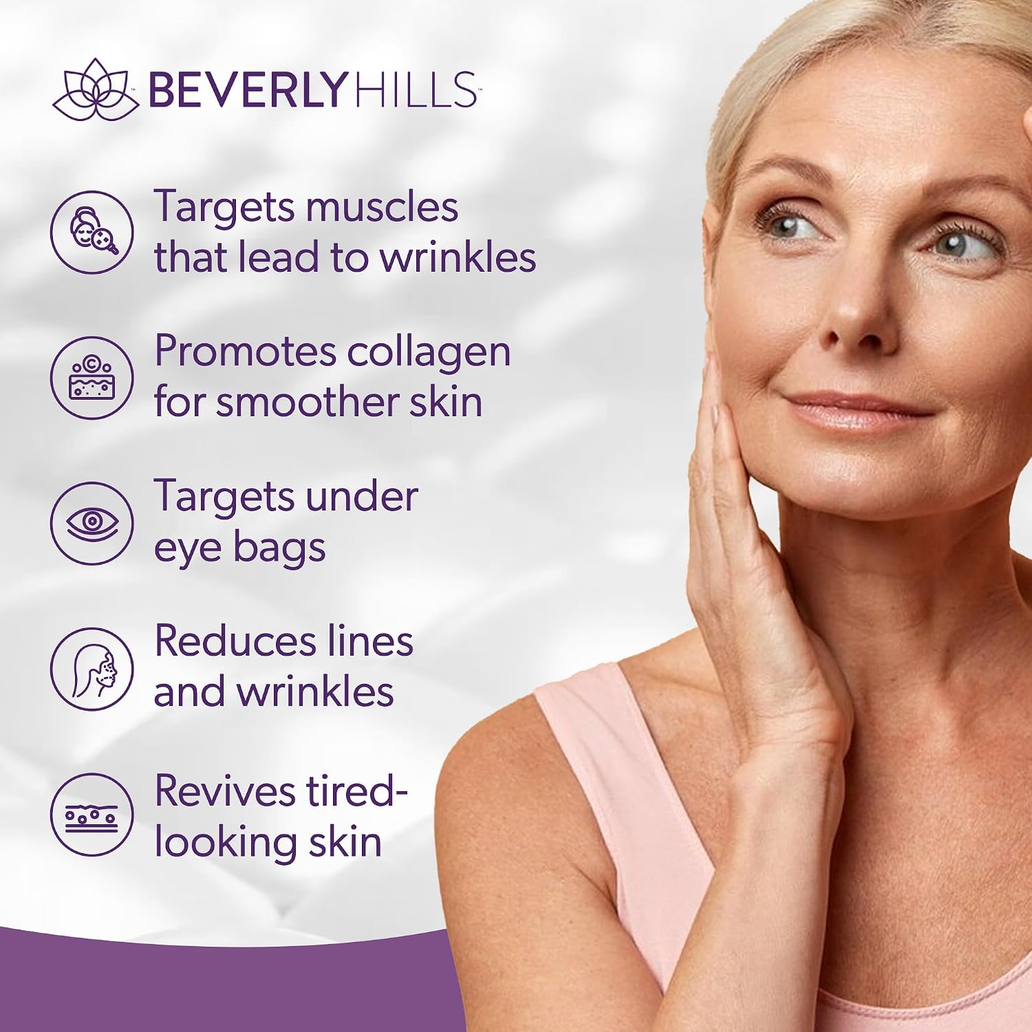 Beverly Hills Instant Facelift Anti Aging Eye Serum Treatment for Dark Circles, Puffy Eyes, Wrinkles, Under Eye Bags, Fine Lines