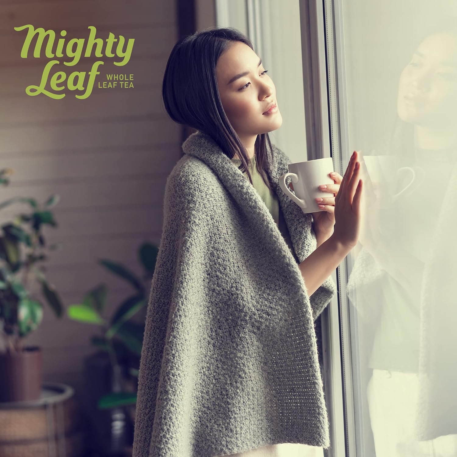 Mighty Leaf Green Tea Tropical – 100 Count Whole Leaf Green Tea Bags – Pyramid Sachets with Pineapple, Tropical Fruit & Floral Flavors – Antioxidant-Rich, Lightly Caffeinated