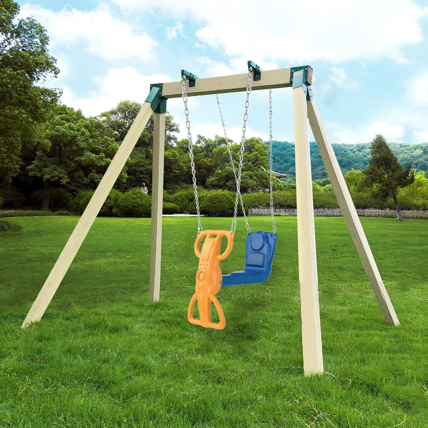 BETOOLL Swing Set Bracket with All Mounting Hardware Middle Bracket
