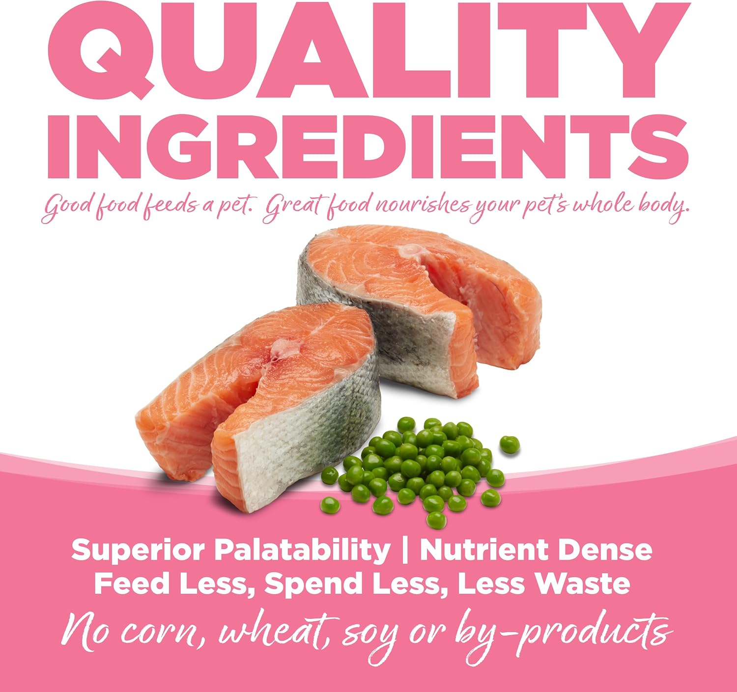 NutriSource Pure Vita Limited Ingredient Grain Free Dry Dog Food, Salmon and Peas, 25LB | Limited Ingredient, Single Protein, Sensitive Stomach, Allergy, Sweet Potato, Skin and Coat