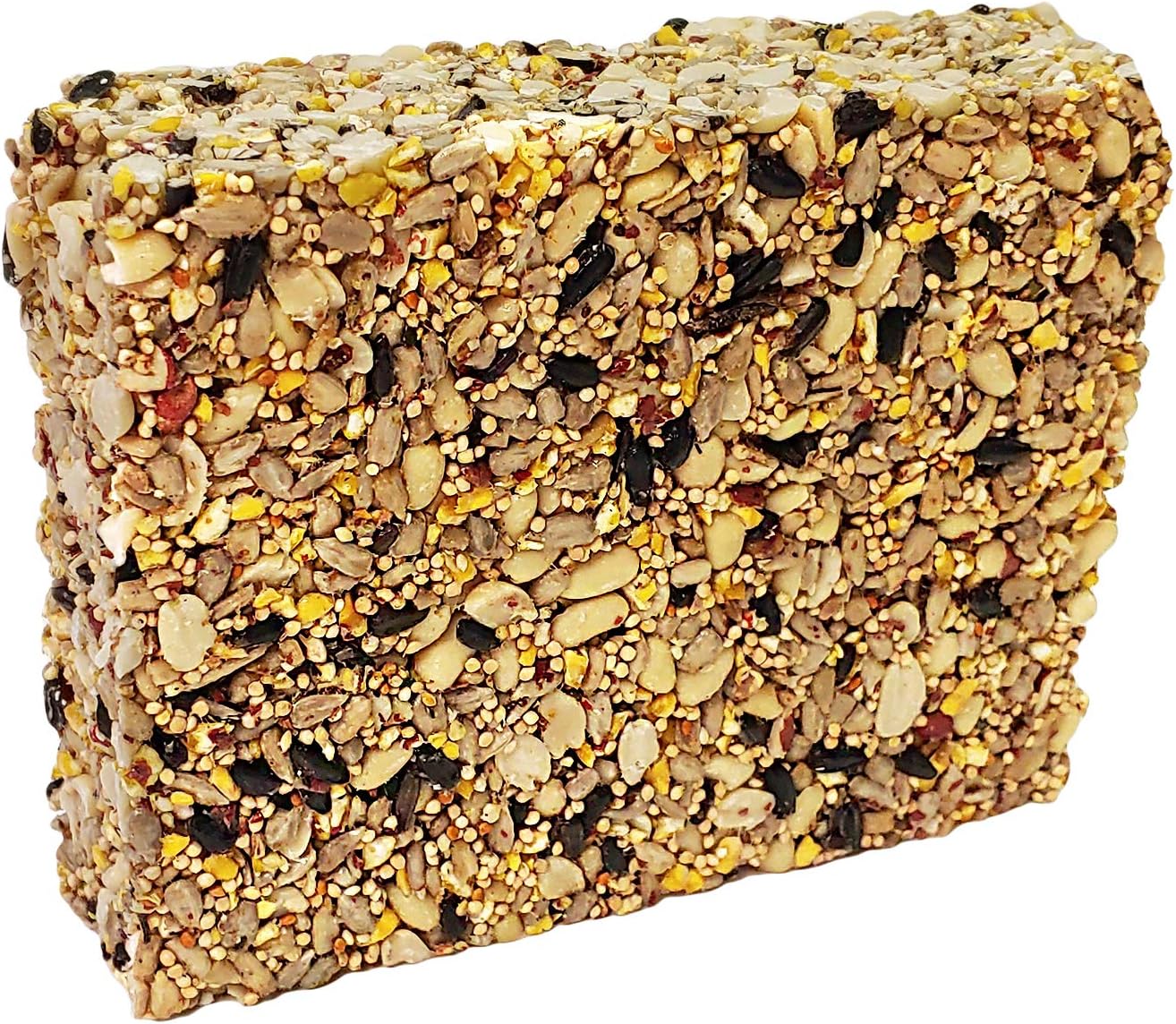 Wildlife Sciences Songbird Treats Seed Bars | 8 Pack of 2 lb Bird Seed Cakes for Wild Birds (Wild Bird Buffet)