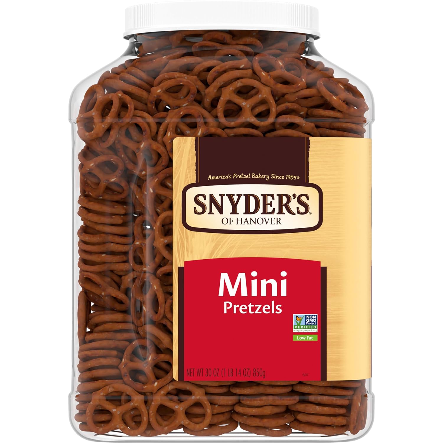 Snyder's of Hanover Mini Pretzels, 100 Calorie Individual Packs, 36 Ct