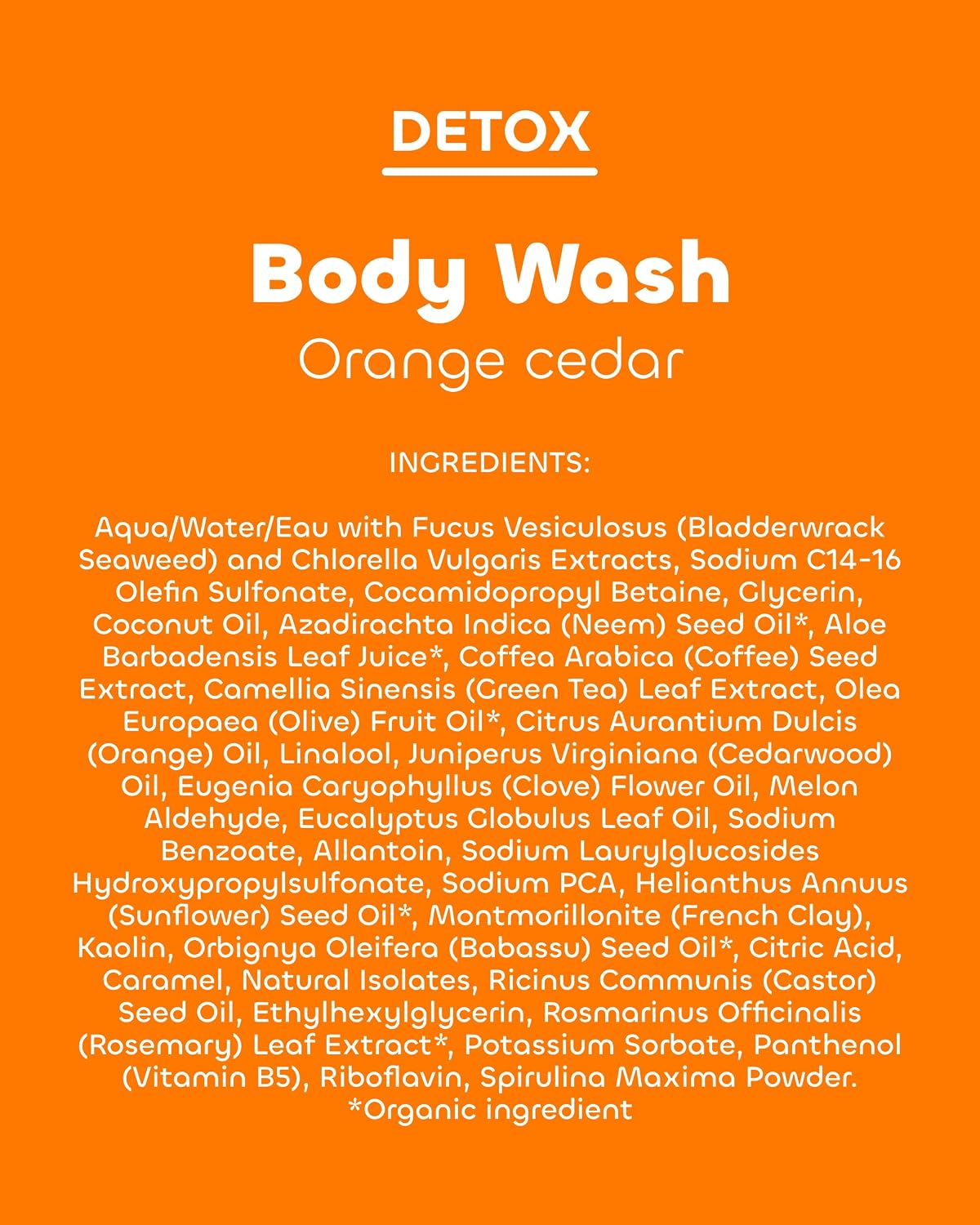 Seaweed Bath Co. Hydrate Body Wash, Unscented, 12 oz | Foaming Shower Gel Cleanser with Natural Ingredients, Fragrance Free and Gentle, Good for Sensitive Skin