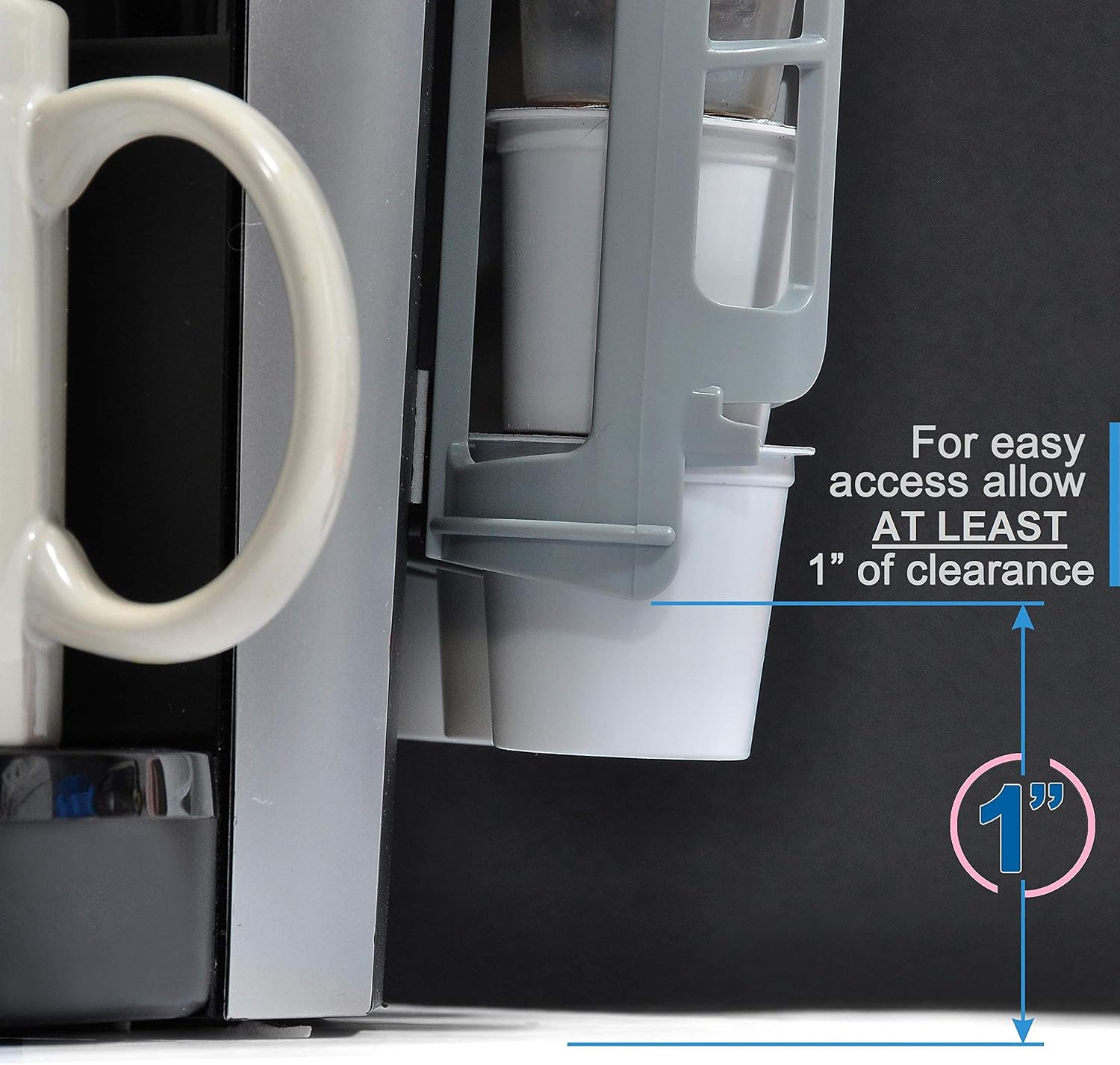 STORAGENIE Coffee Pod Holder for Keurig, Stores 10 Pods