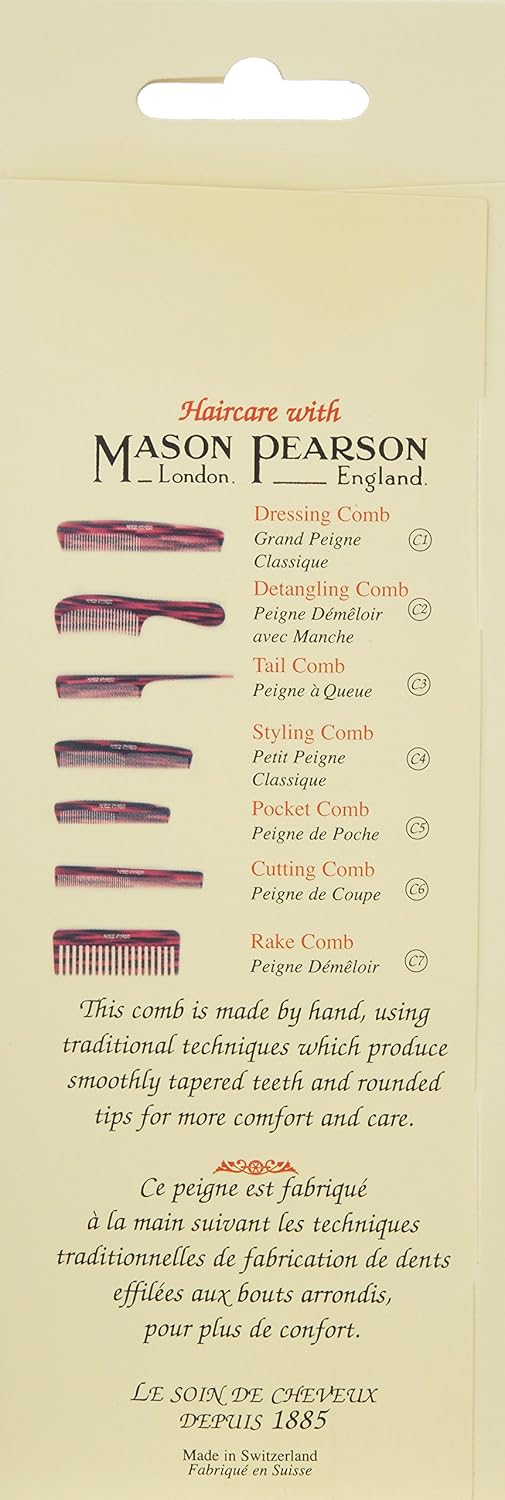 Mason Pearson Rake Comb, 0.1 lb.