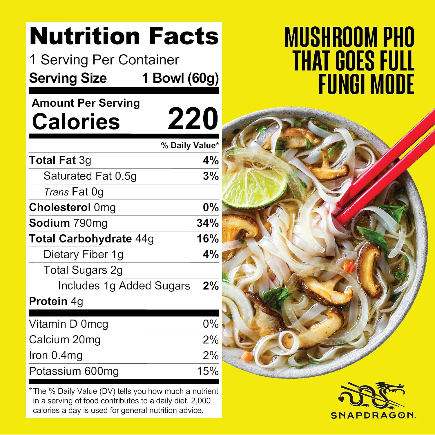 Snapdragon Laksa Curry Instant Noodle Bowls | Coconut Curry Flavor with Rice Noodles | Gluten-Free | No MSG Added | 2.1 oz (6 Pack)