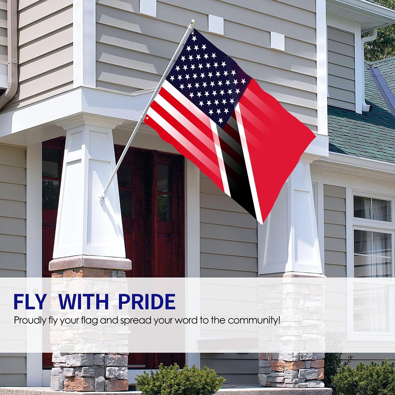 Nicaragua Nicaraguan And American Flag America USA 3x5 Ft Indoor Outdoor Decor Banner National Flags for Garden Yard Car Outside Decoration