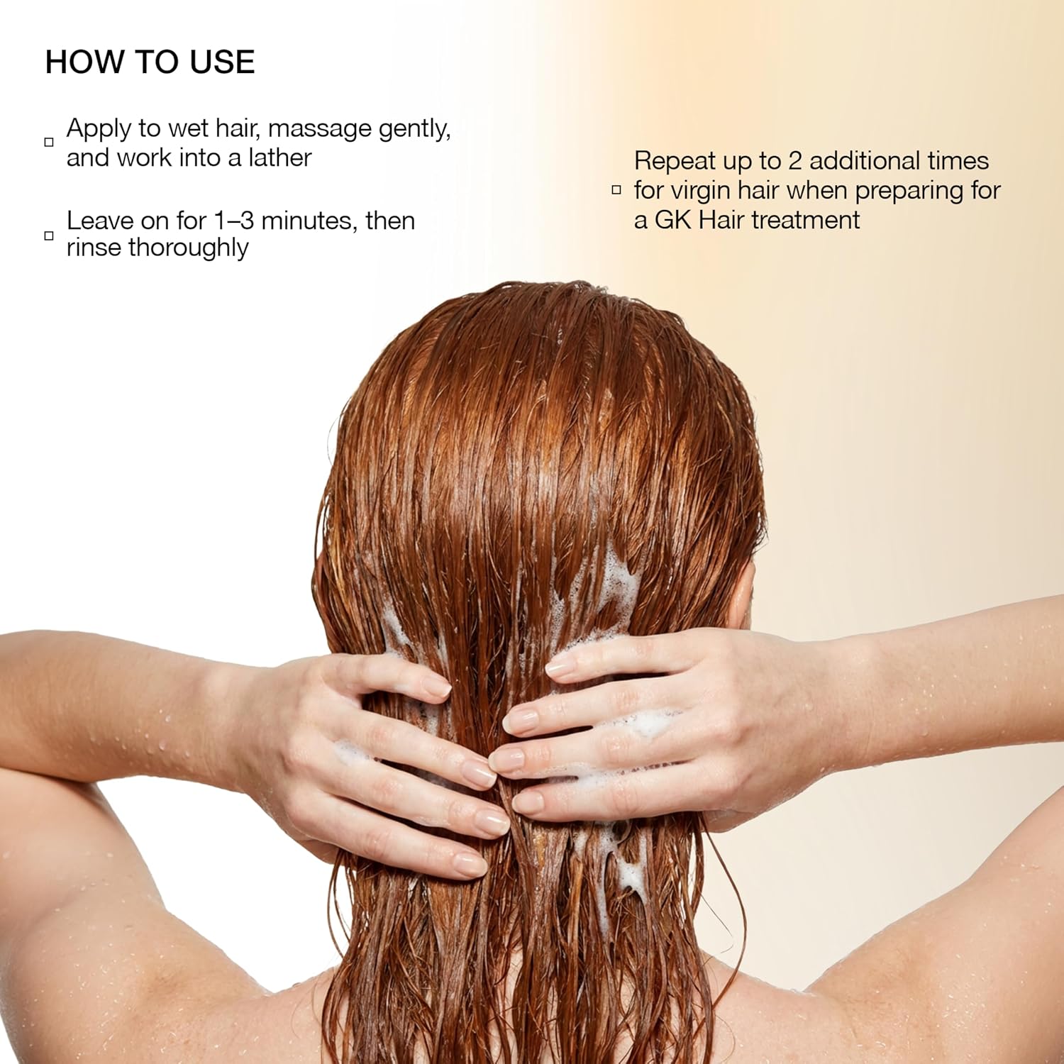 GK HAIR Anti-Dandruff Shampoo Leaving Your Scalp Refreshed and Hair Soft, Smooth – Sulfate-Free Shampoo for Dry Damaged Hair for Men and Women 8.5 Fl Oz