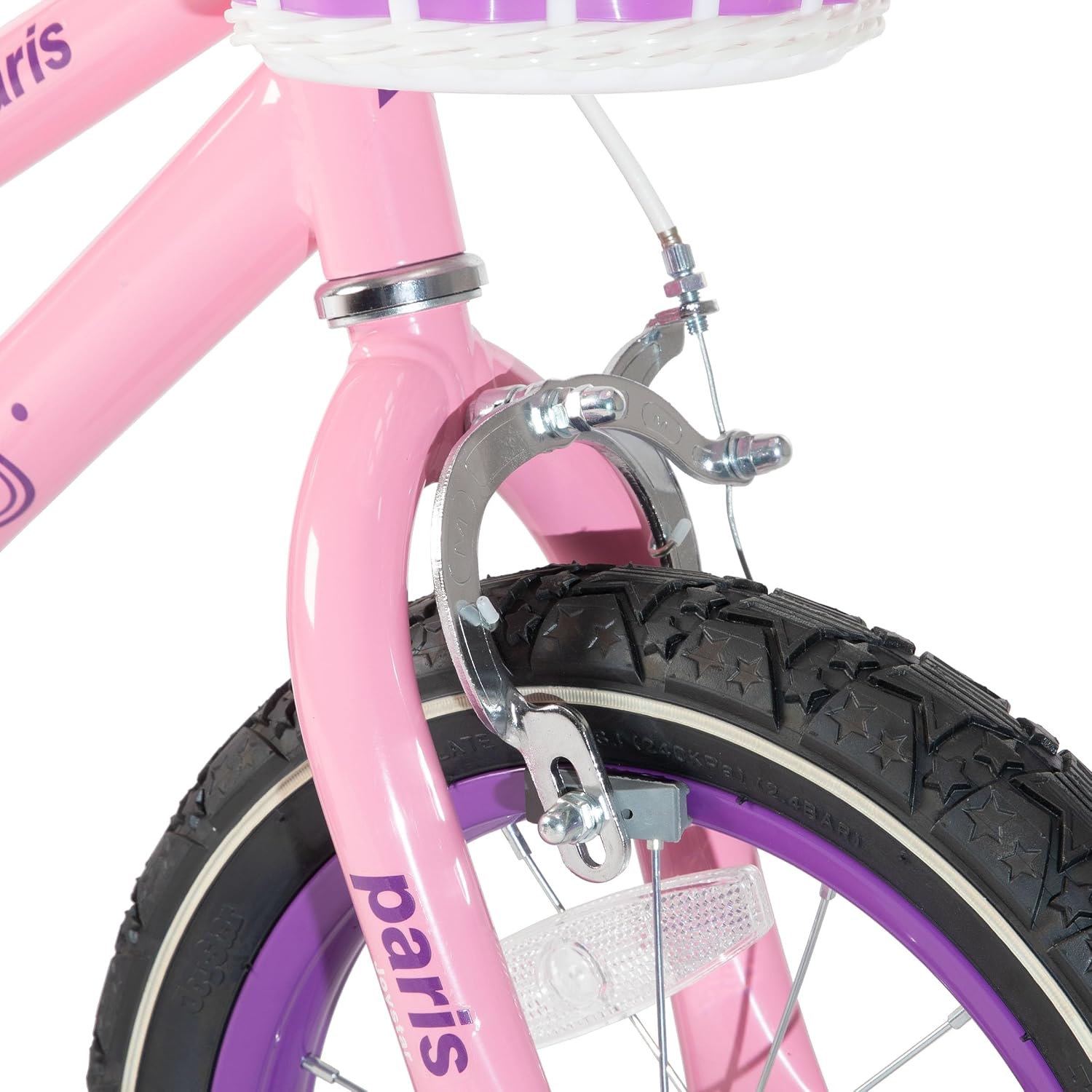 JOYSTAR Paris Girls Bike with Training Wheels for Ages 3-10Y