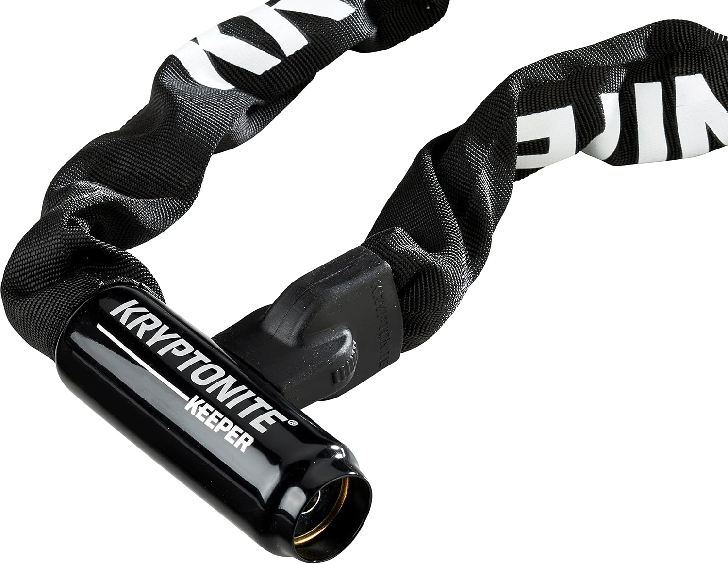 Kryptonite Keeper 712 Bike Chain Lock, 4ft Heavy Duty Anti-Theft Lock | Weather-resistant, 120cm long, hardened steel 7mm links, 2 keys