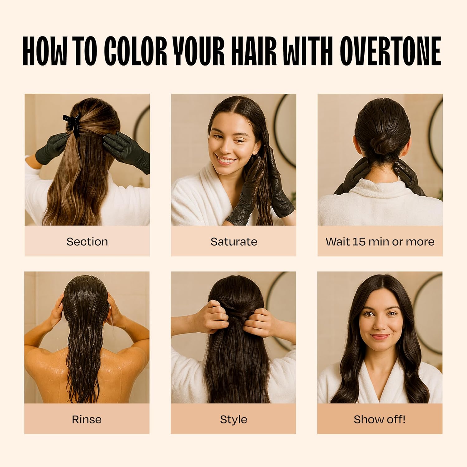 oVertone® Color Depositing Treatment Hair Mask, Desert Rose, 8 oz