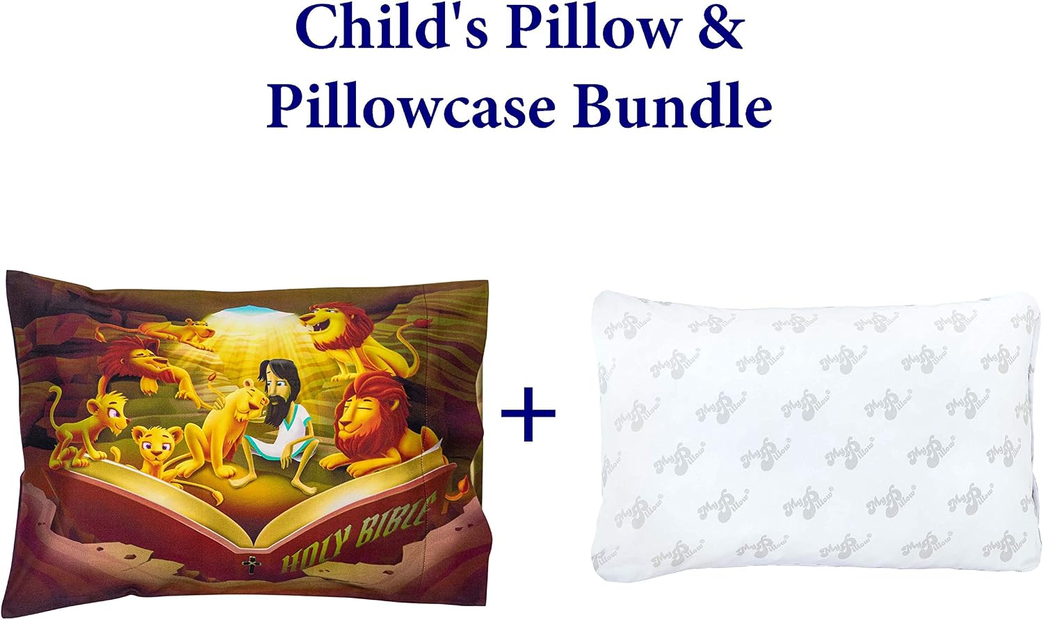 MyPillow Childrens Bible Story Pillow [Daniel and The Lion's Den]