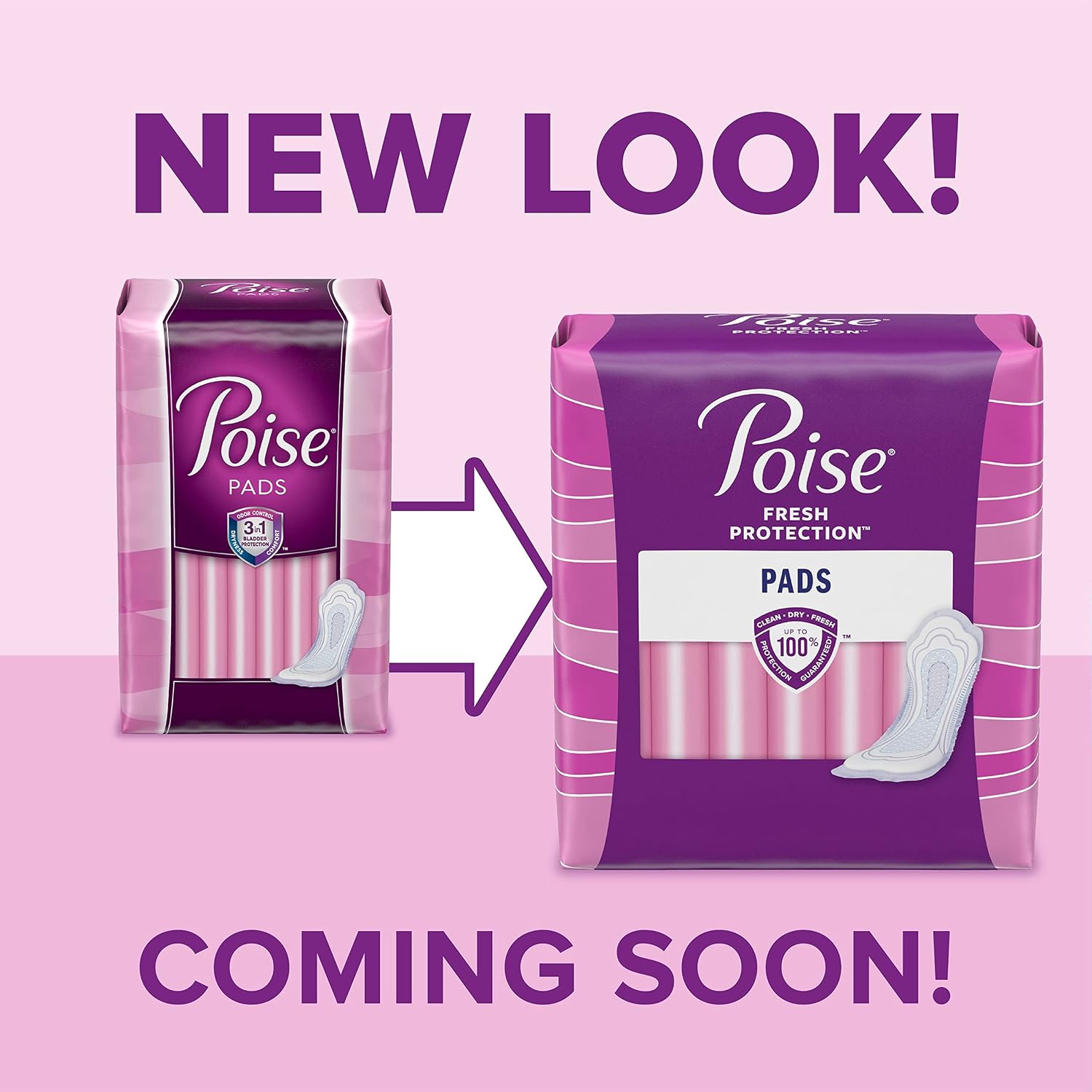 Poise Incontinence & Postpartum Pads for Bladder Leaks, 6 Drop Ultimate Absorbency, Regular Length, 112 Count, Packaging May Vary
