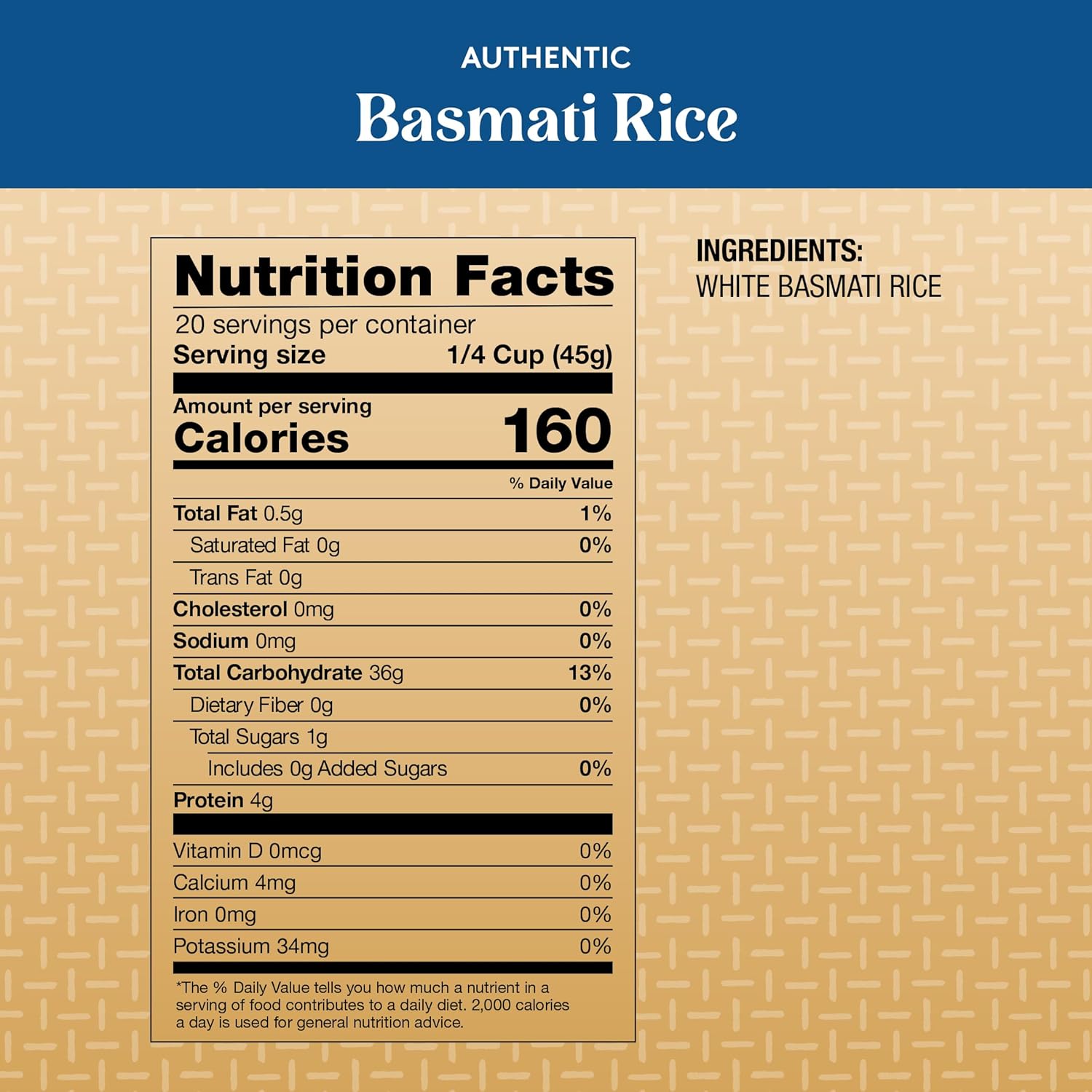 Royal Authentic Long Grain White Basmati Rice - (2 Pack) 2 lb