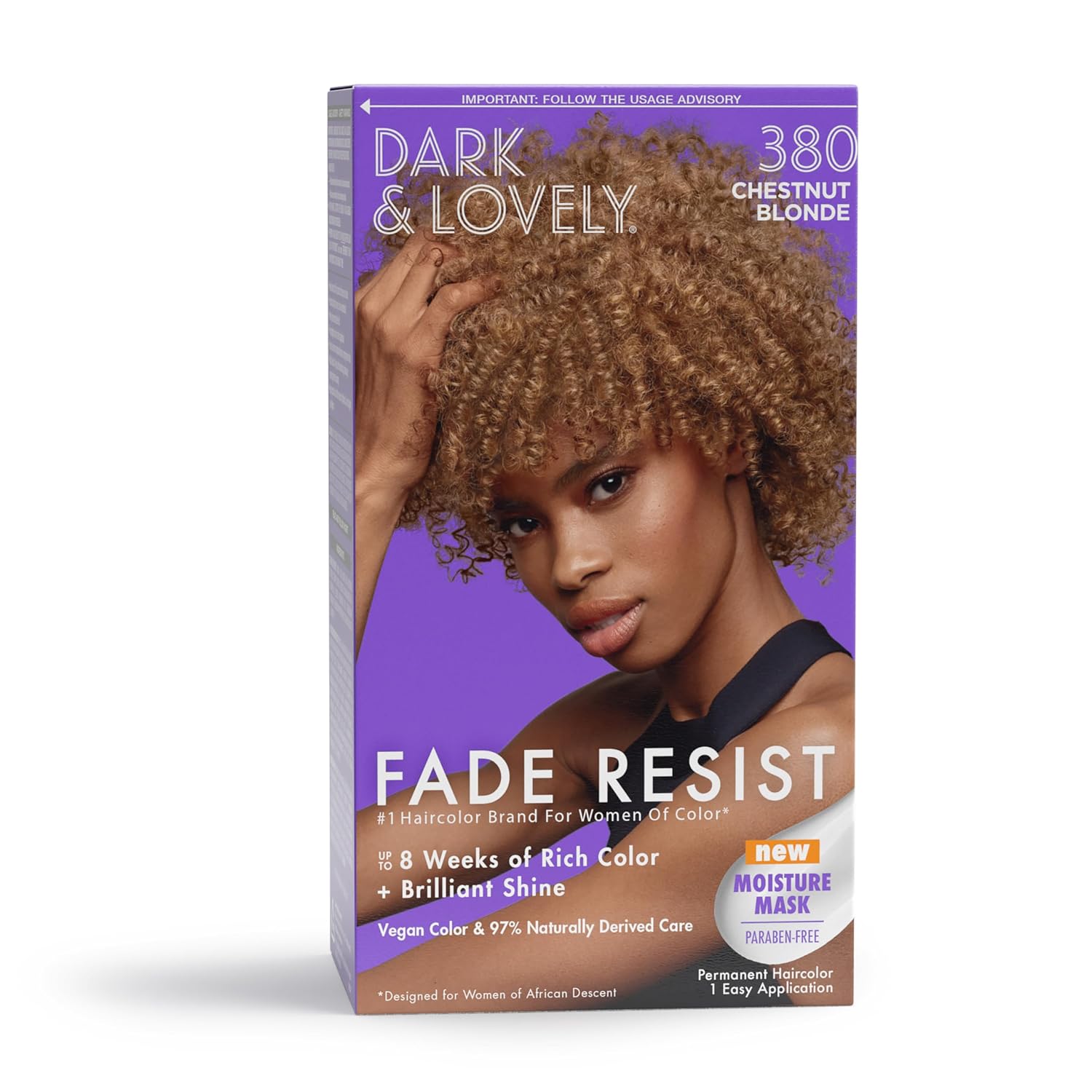 SoftSheen-Carson Dark and Lovely Fade Resist Rich Conditioning Color, Honey Blonde 378
