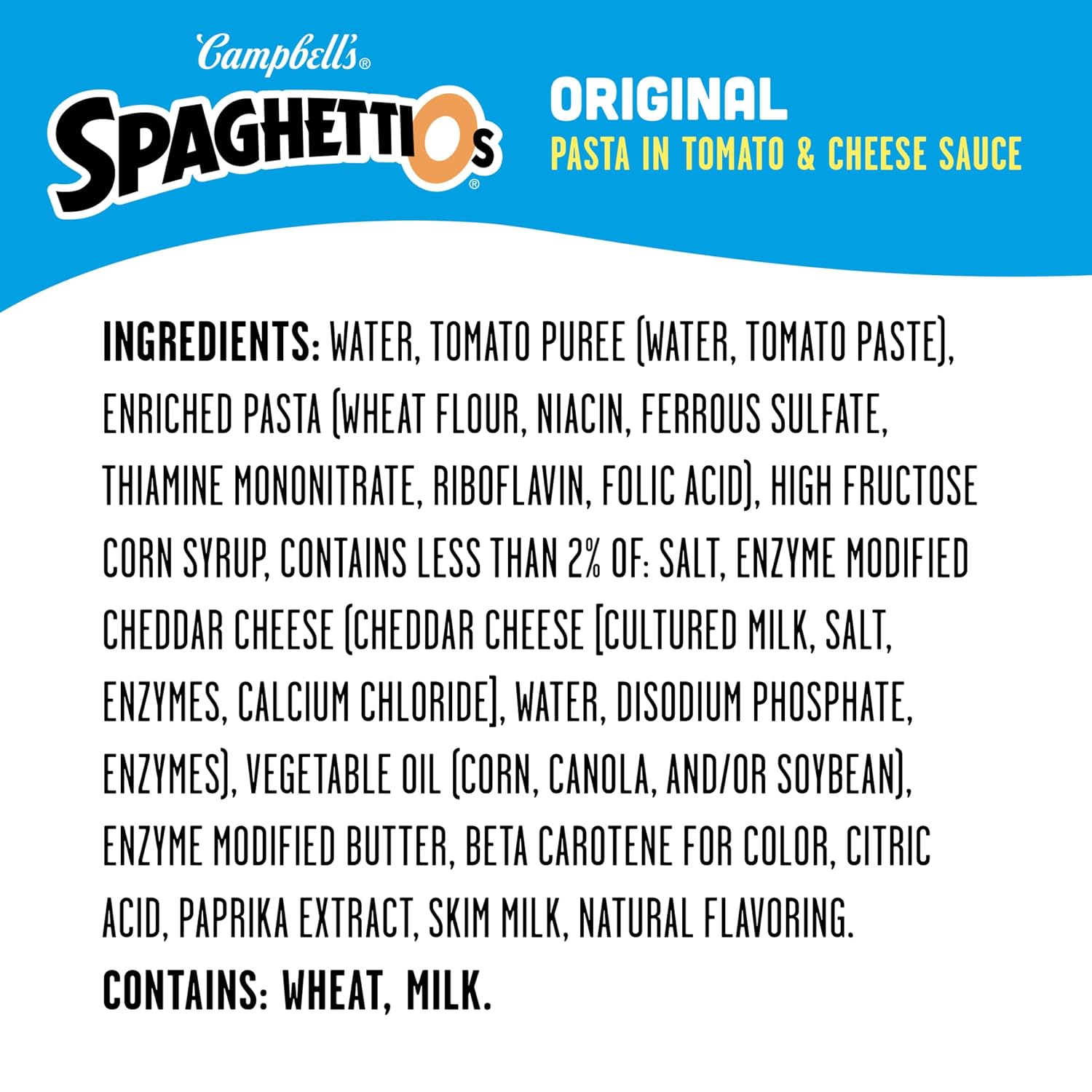 SpaghettiOs Original Canned Pasta, 15.8 oz Can