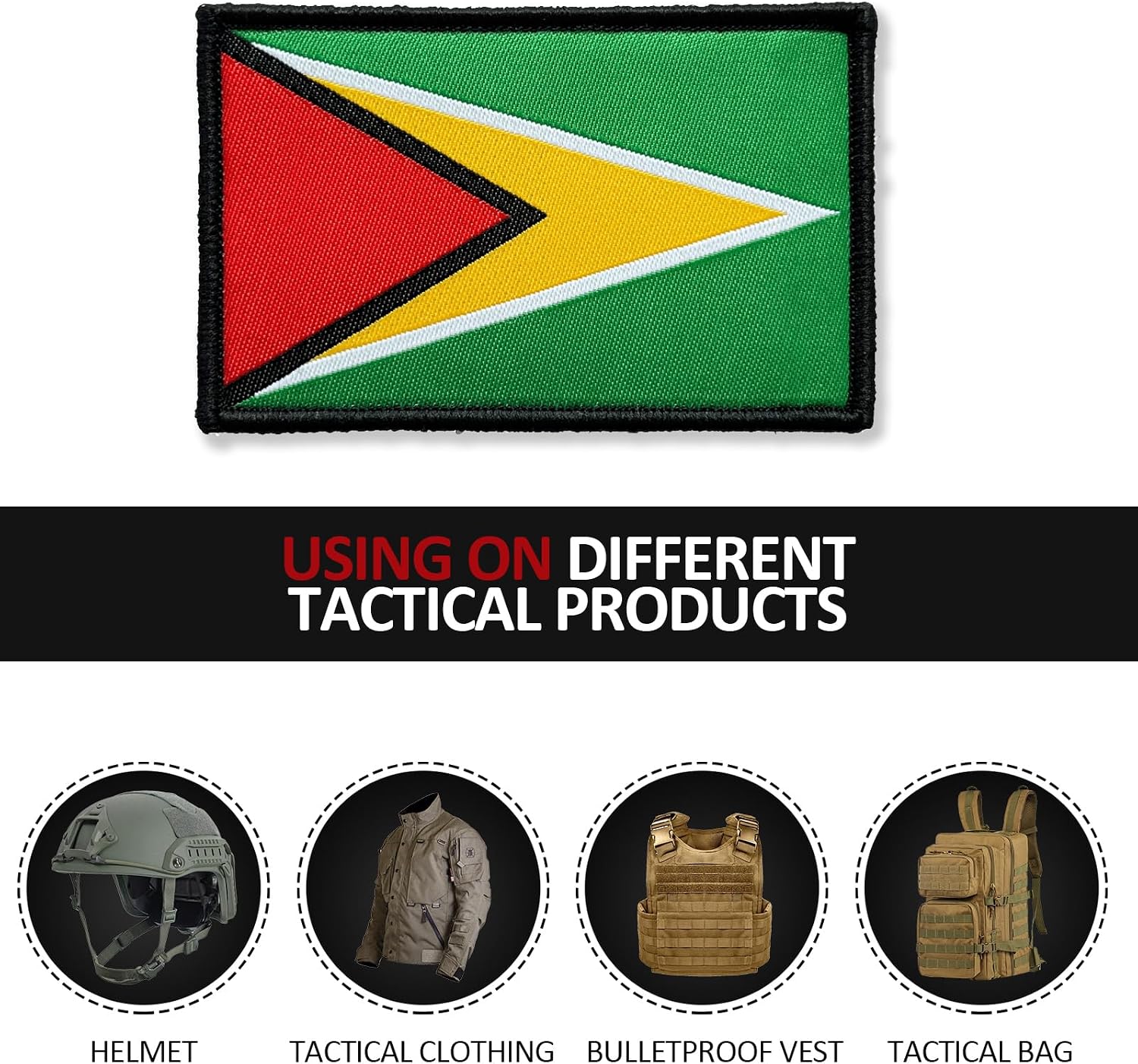 2 Pack Nicaragua Flags Patch Nicaraguans Flag Patches Patriotic Military Team Tactical Patch 3×2 Inch