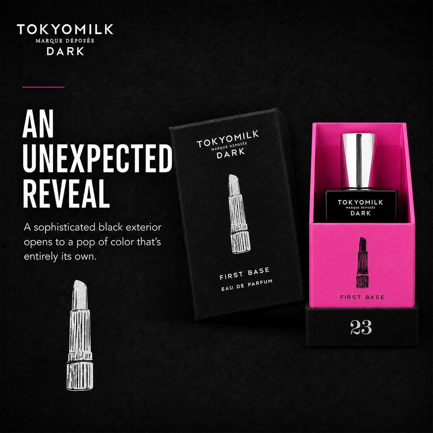 TOKYOMILK Dark Eau de Parfum, Alluring Luxury Perfume for Women & Men, Long Lasting Fragrance, Signature Ladies Essentials