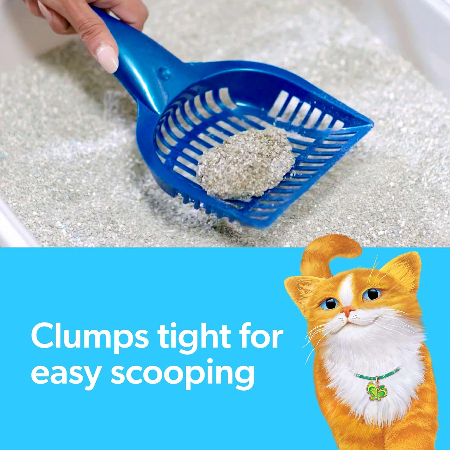 Fresh Step Extreme Clump Multi Cat Clumping Cat Litter, 14 lb. | Forms Tight Clumps, Easy To Scoop, Scented, Ammonia Block Technology, Low Dust, Compatible with Most Auto Litter Boxes