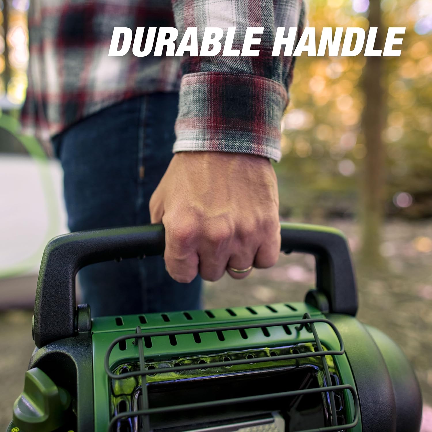 Mr. Heater Buddy 4,000-9,000-BTU Indoor-Safe Portable Propane Radiant Heater - Green