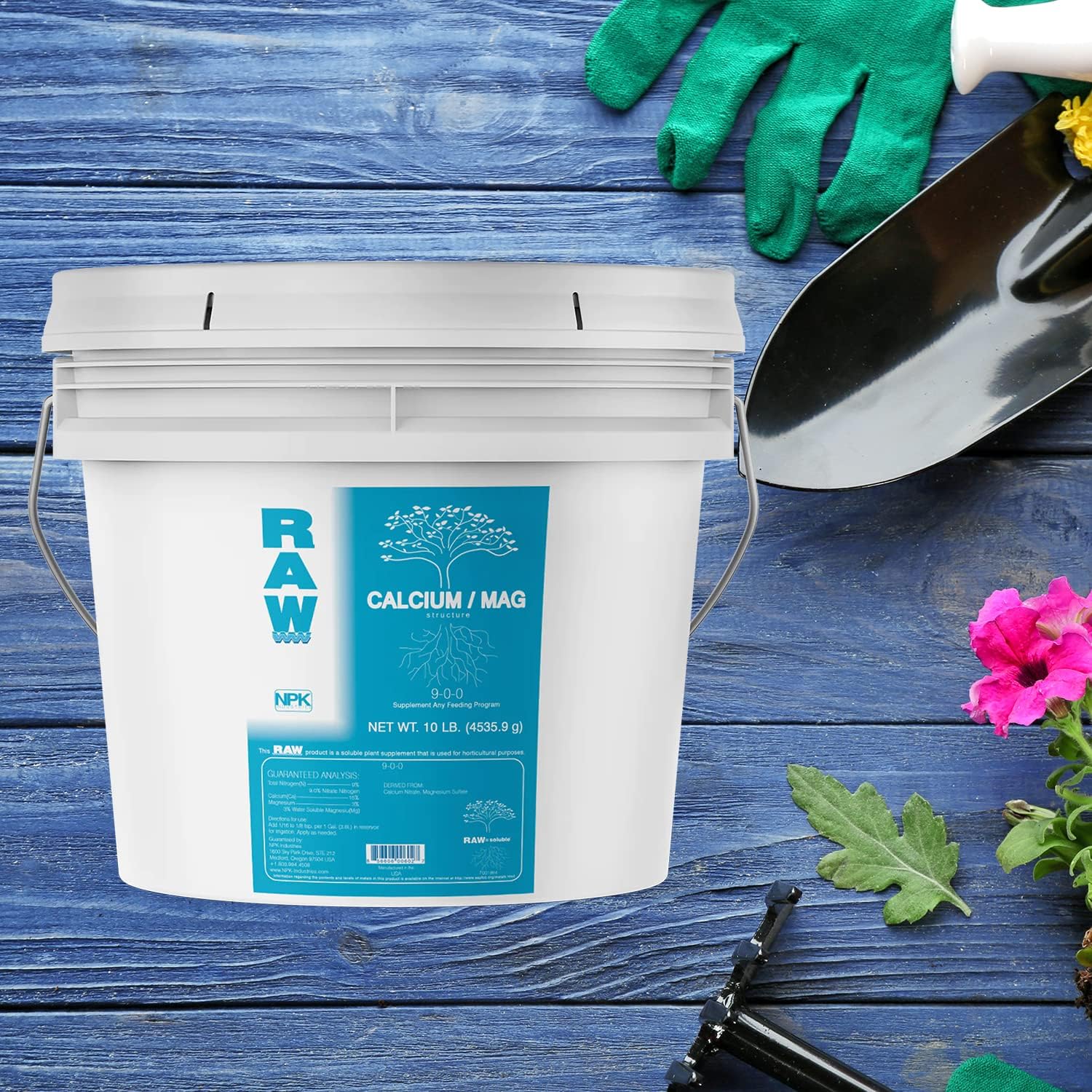 RAW Calcium/Mag 2oz - Essential Combo for Plant Health - Boosts Cell Strength and Nutrient Uptake