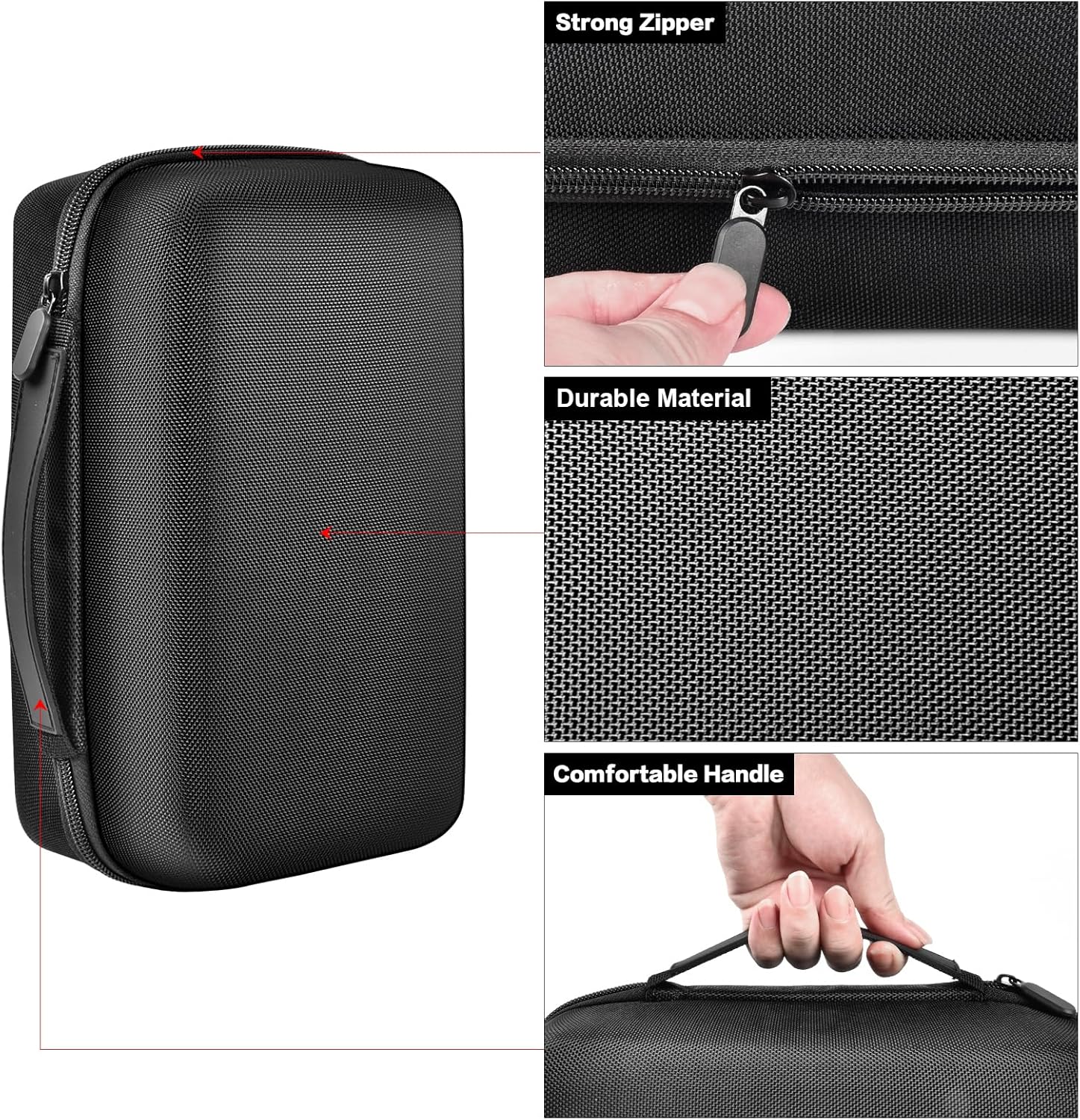 casmilee Case Compatible with Anker 737/735/ 736/717 USB-C Portable Charger Power Bank Case for Halo Bolt 58830/57720/ Air 58830/ ACDC Max 55500 mWh