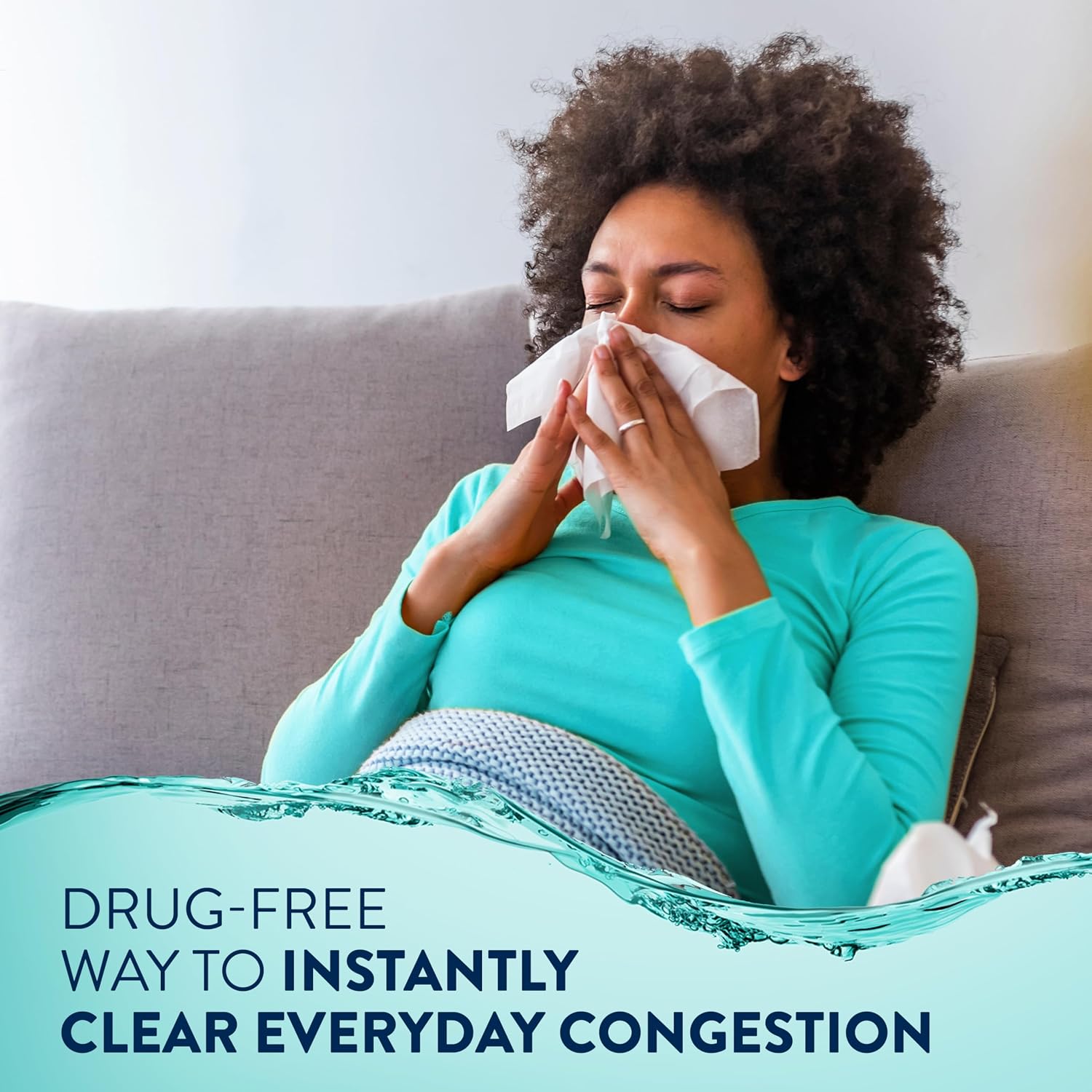 Vicks Sinex Saline Moisturizing Nasal Spray, with Aloe, Drug Free Ultra Fine Mist, Clear Everyday Sinus Congestion Fast