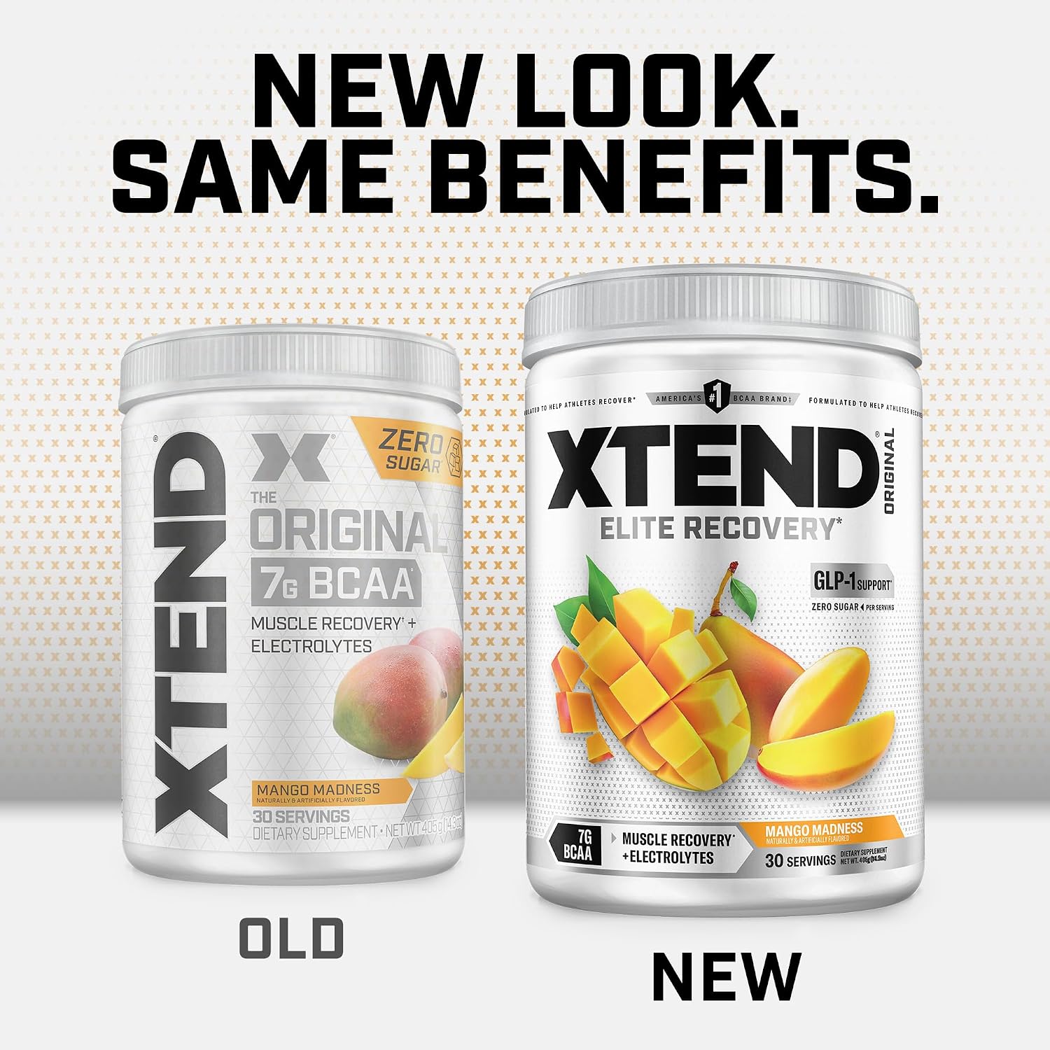 Xtend Original BCAA Powder, 7g BCAAs and 2.5g L-Glutamine for Muscle Recovery Hydration and Lean Muscle, Sugar Free Intra and Post Workout Drink with Electrolytes, Watermelon Explosion, 30 Servings