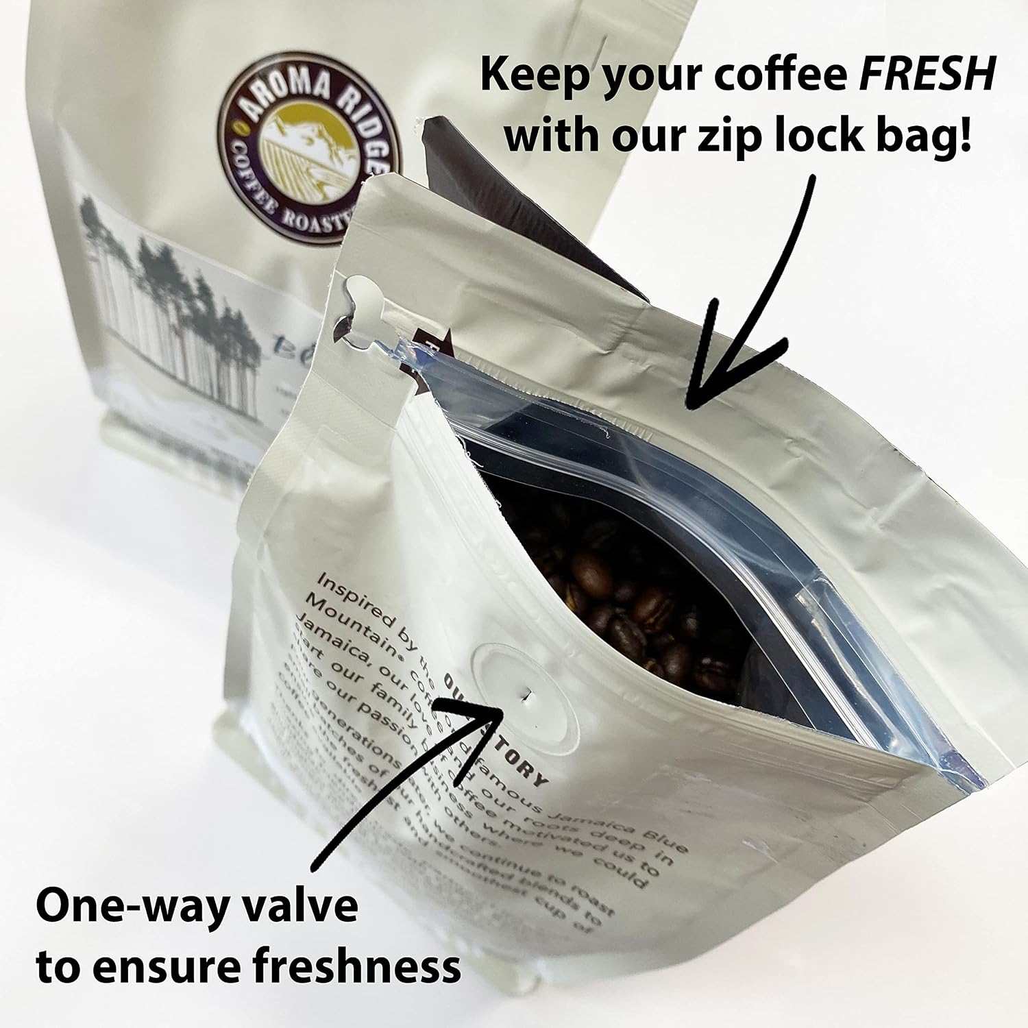 Aroma Ridge Butterscotch Brulee Flavored Coffee