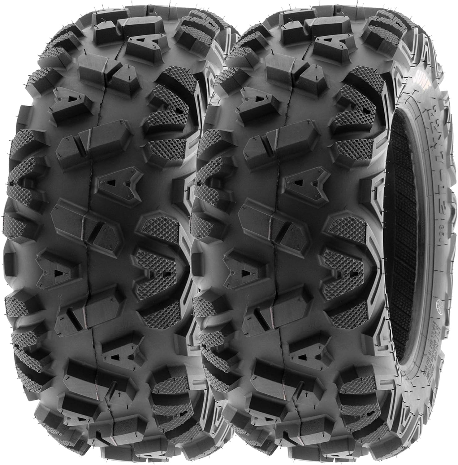 SunF 25x8-12 25x10-11 All Terrain Tires ATV UTV 6 PR POWER I A033 - BUNDLE