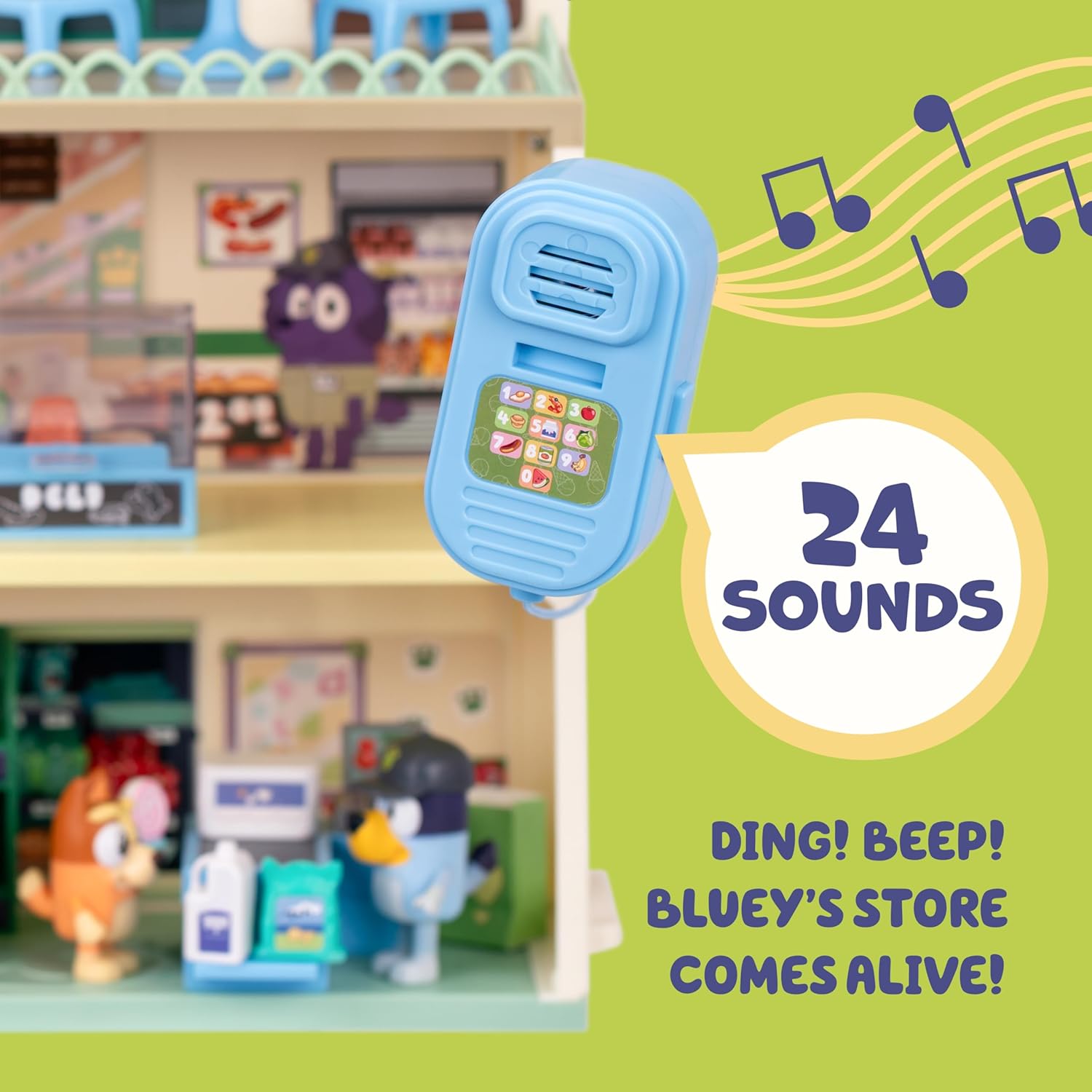 Bluey Toy House Mega Bundle, Family Home & BBQ Playhouse, Ages 3-5