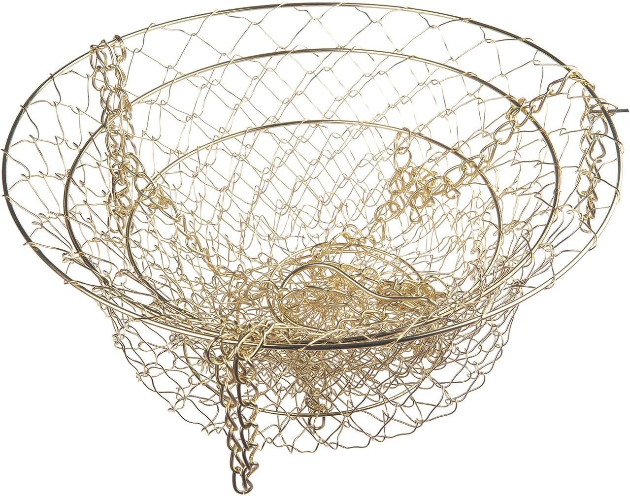 Fox Run 3-Tier Copper Kitchen Hanging Fruit Baskets For Kitchen, 32 Inches | Easily Store & Display Fruit & Vegetables | 3 Tiers Of Baskets For Organization | Beautiful Copper Hanging Kitchen Baskets