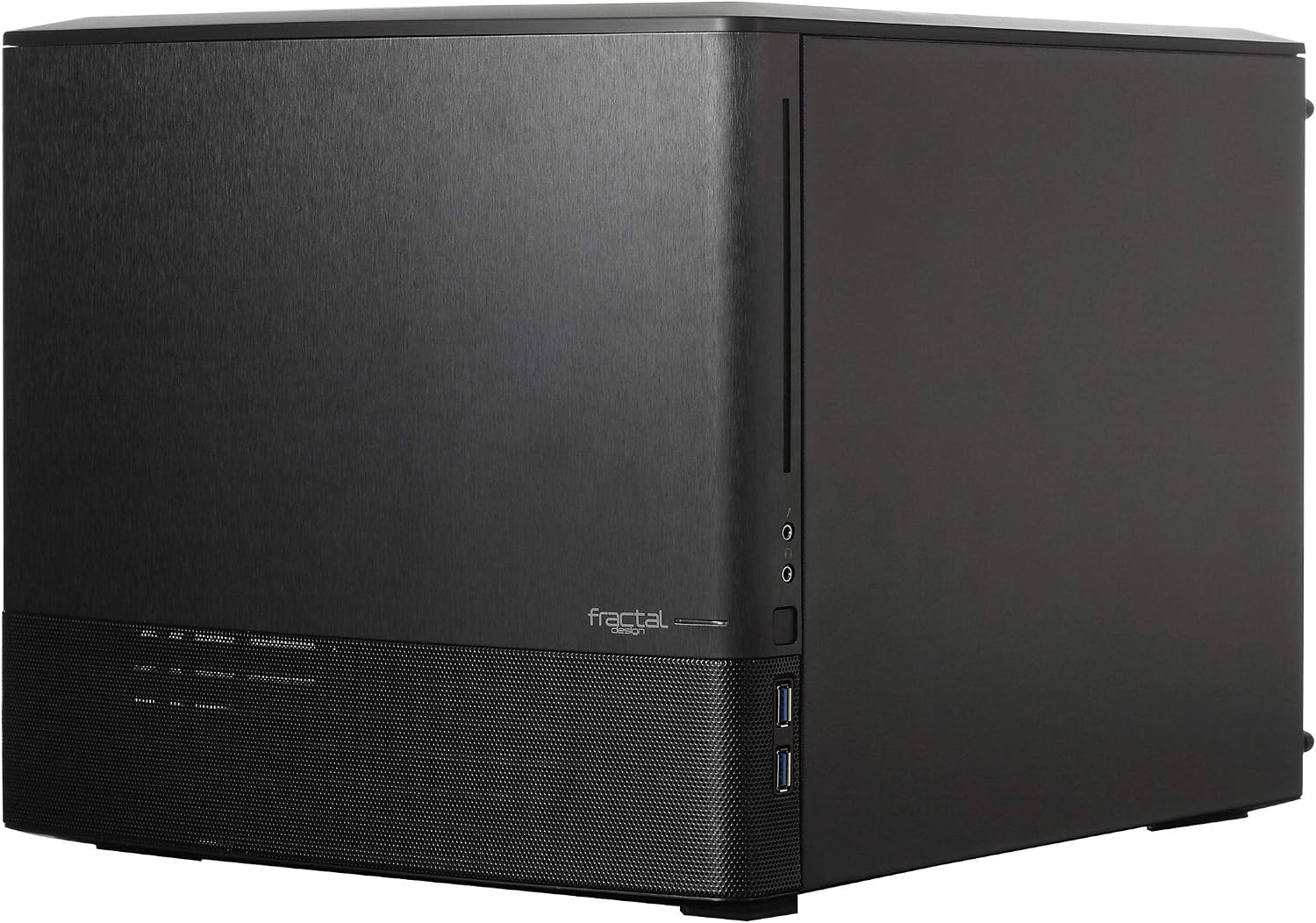 Fractal Design Node 804 - Black - Cube Compact Computer Case - mATX - High Airflow - Modular Interior - 3X Fractal Design Silent R2 120mm Fans