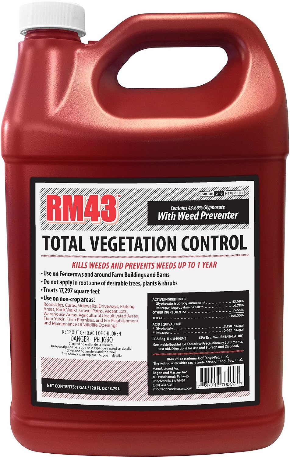 RM43 Concentrated Extended Control Weed Killer