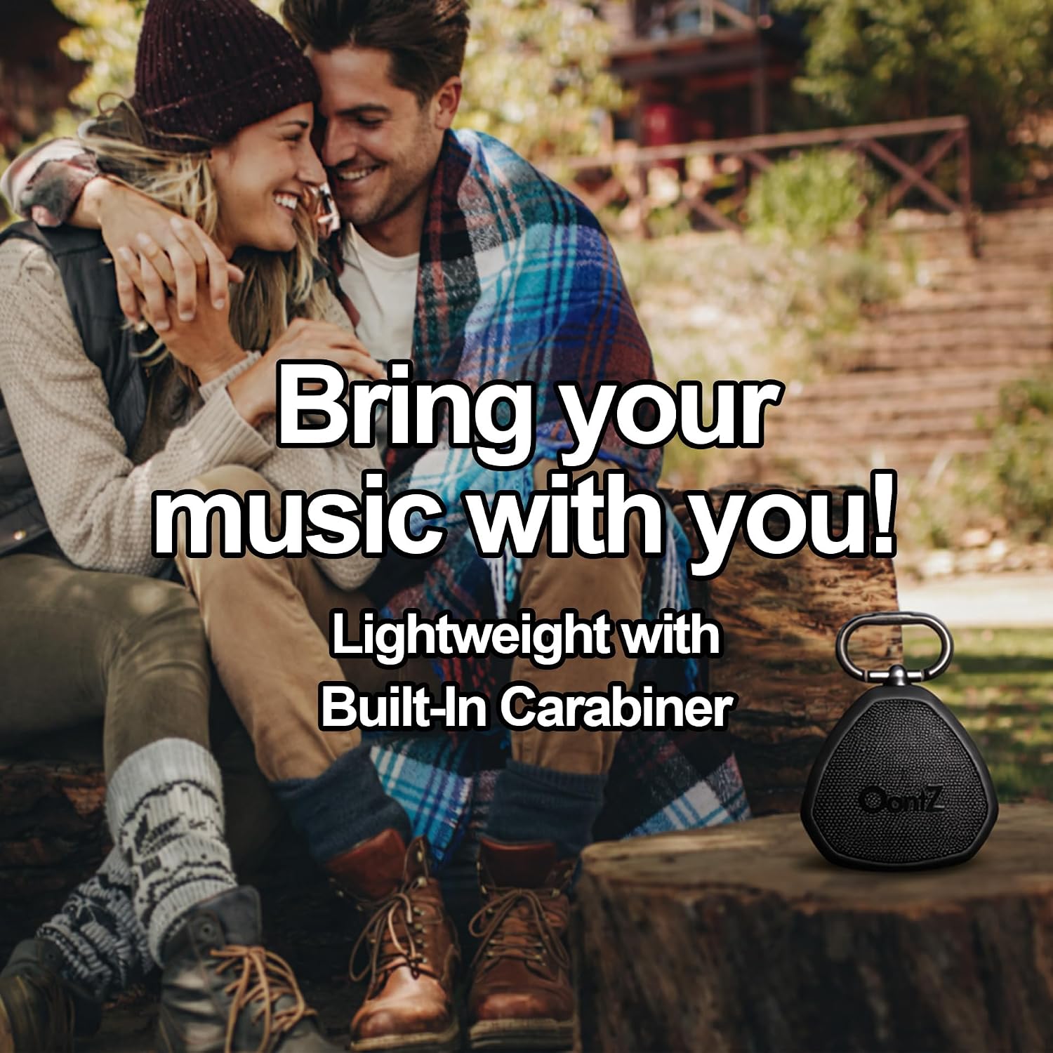 OontZ Angle 3 Gen 4 Portable Bluetooth Speaker, 12W, 24-Hour Playtime | Compact 12W Bluetooth speaker with clear sound, 24-hour playtime, 100-ft range, IPX5 waterproof, AUX Input.