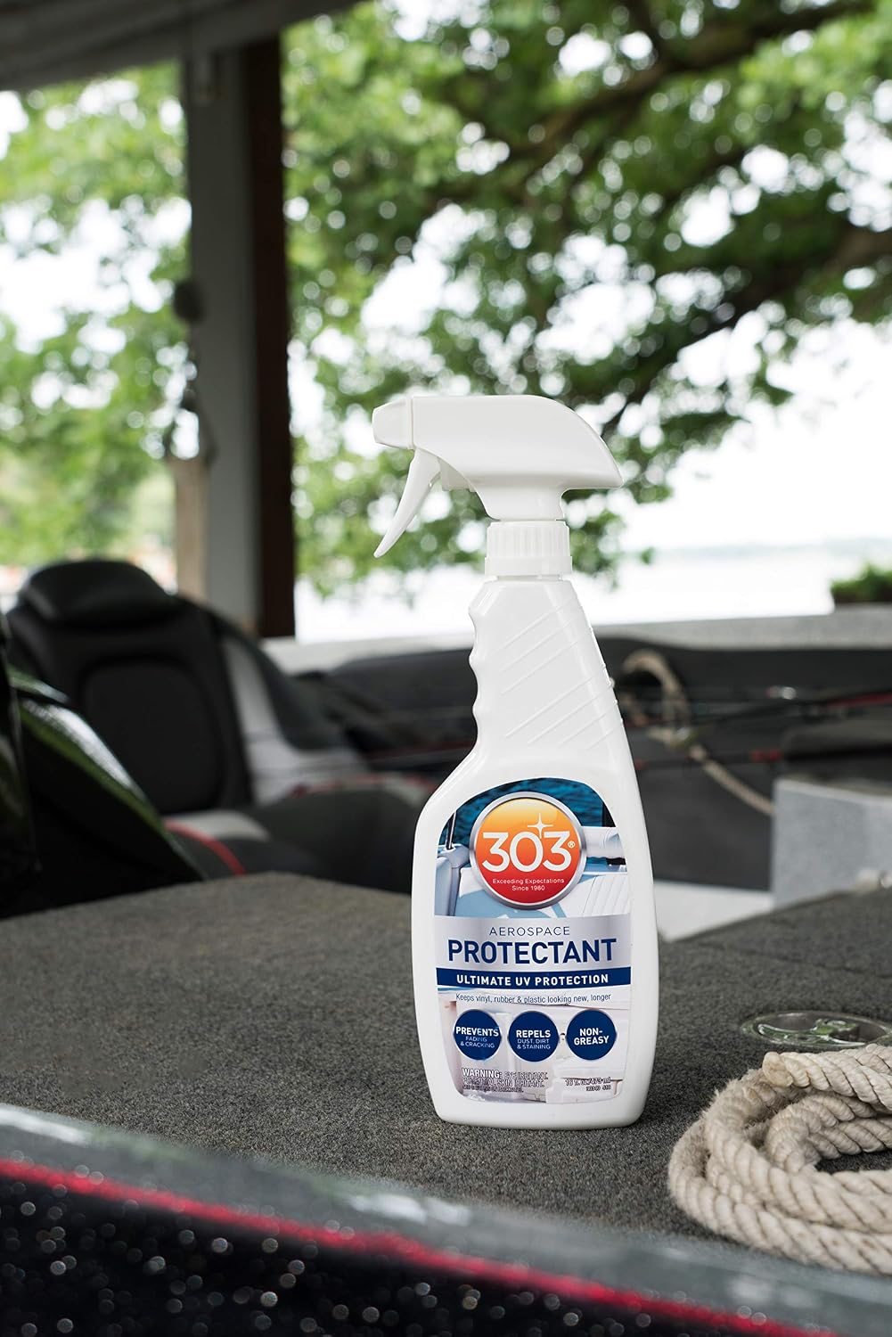 303 Products Marine Aerospace Protectant – UV Protection – Repels Dust, Dirt, & Staining – Smooth Matte Finish – Restores Like-New Appearance – 10 Fl. Oz. (30305)