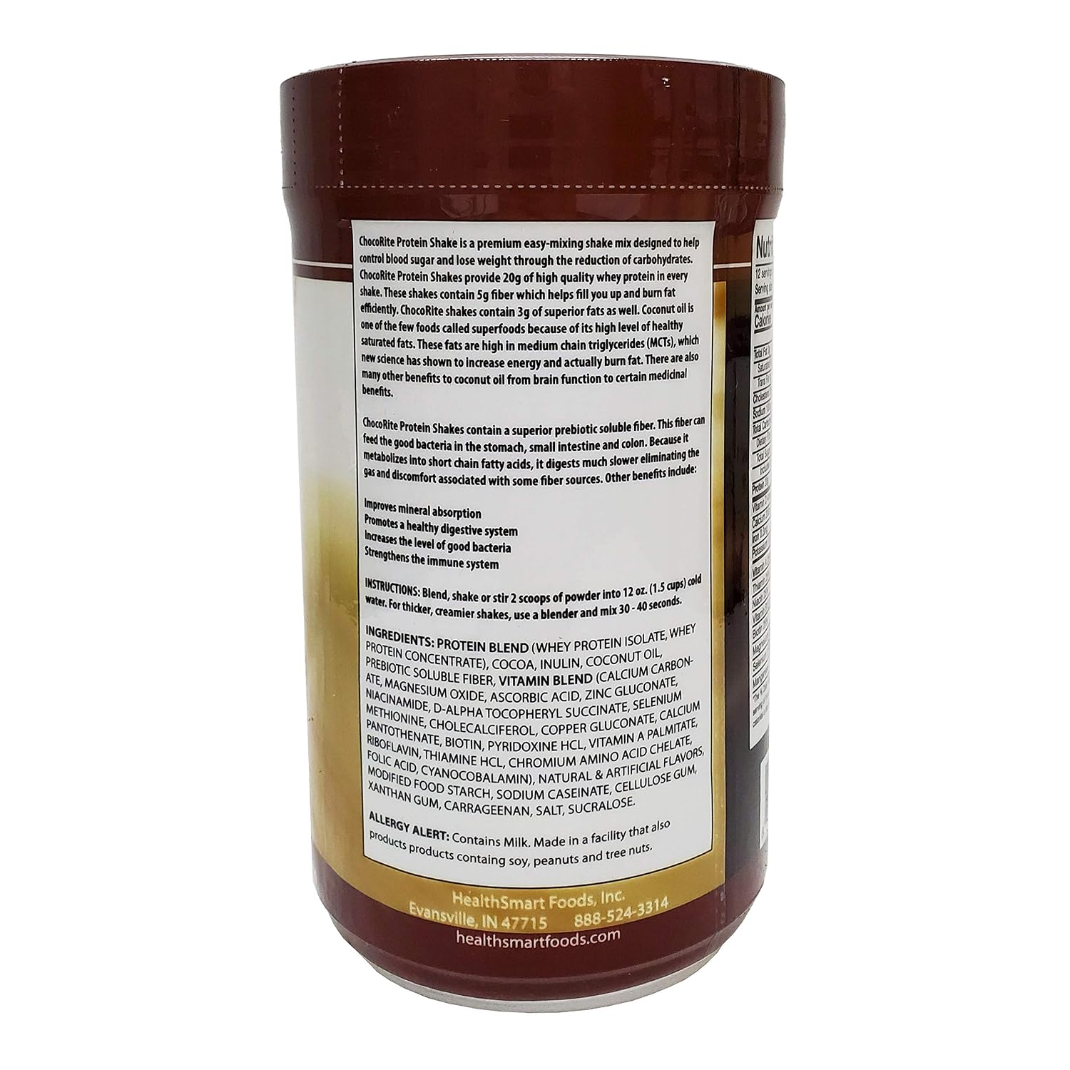 ChocoRite Strawberry Cream Protein Shake, 15.1 oz