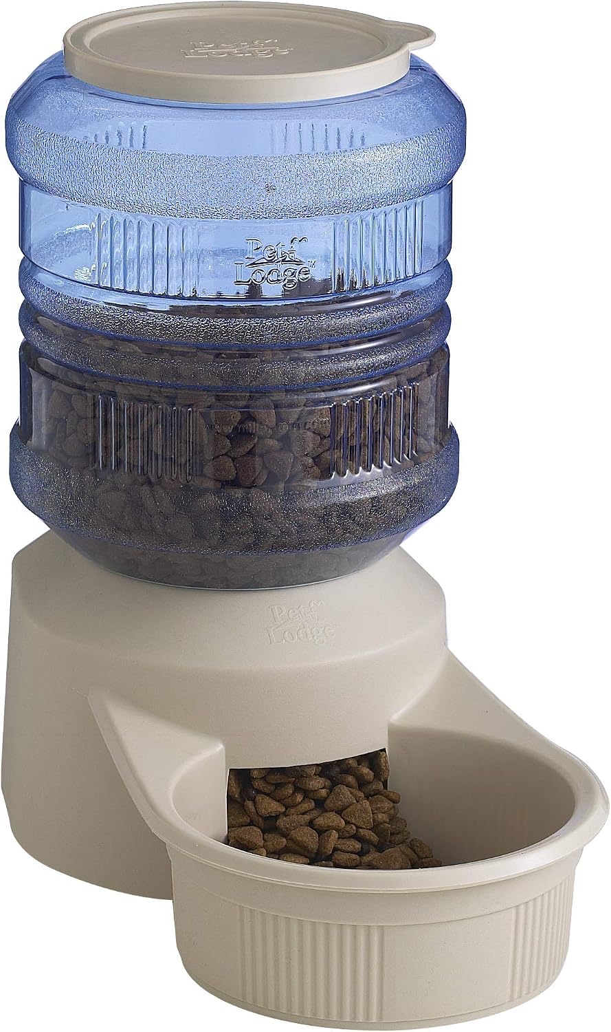 Pet Lodge® Chow Tower Deluxe | Gravity Pet Feeder | Dog Food Dispenser | Automatic Dry Food Dispenser (16 Pound)