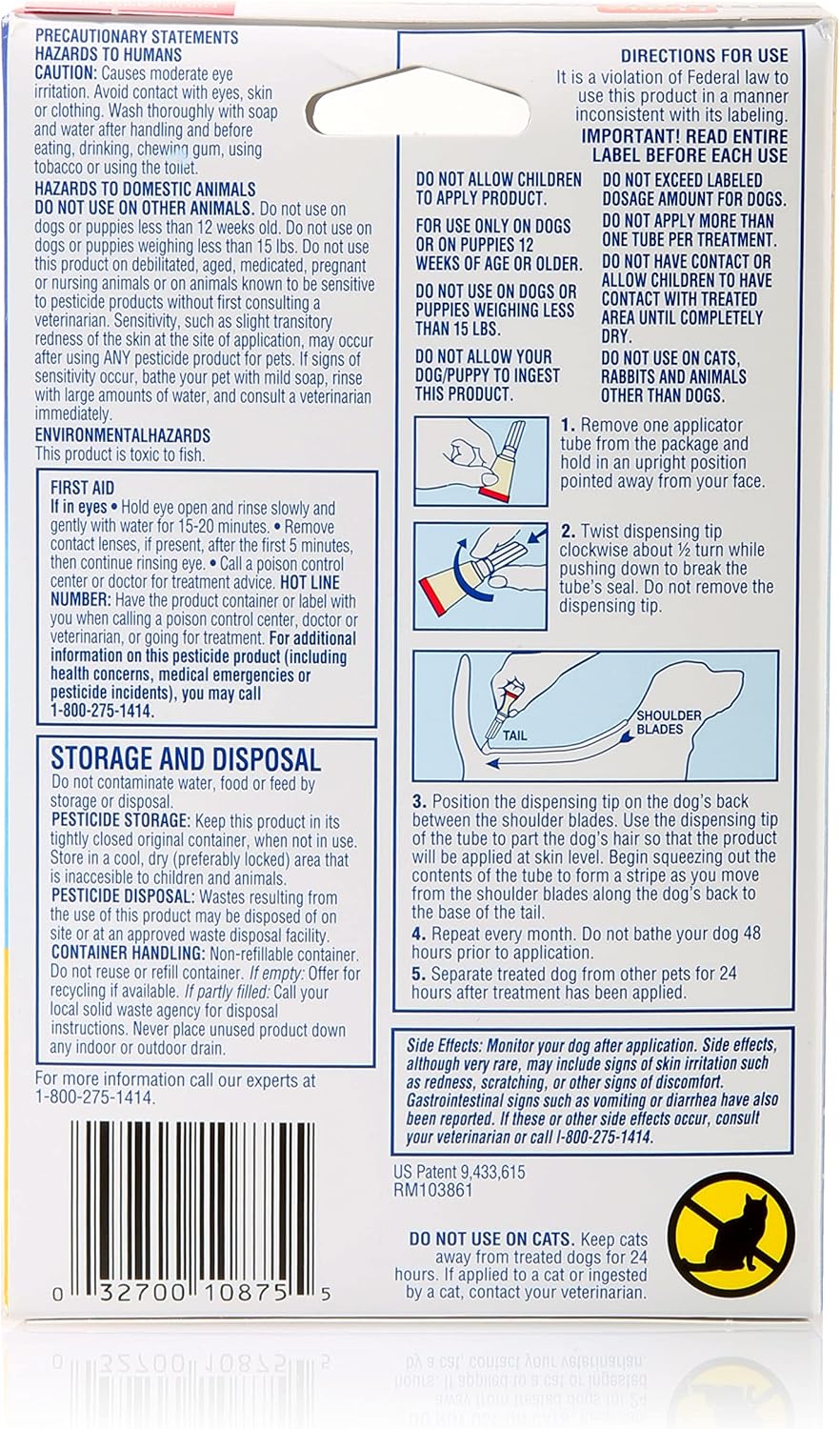 Hartz UltraGuard Pro Flea Tick Drops for Dogs 3160 lbs