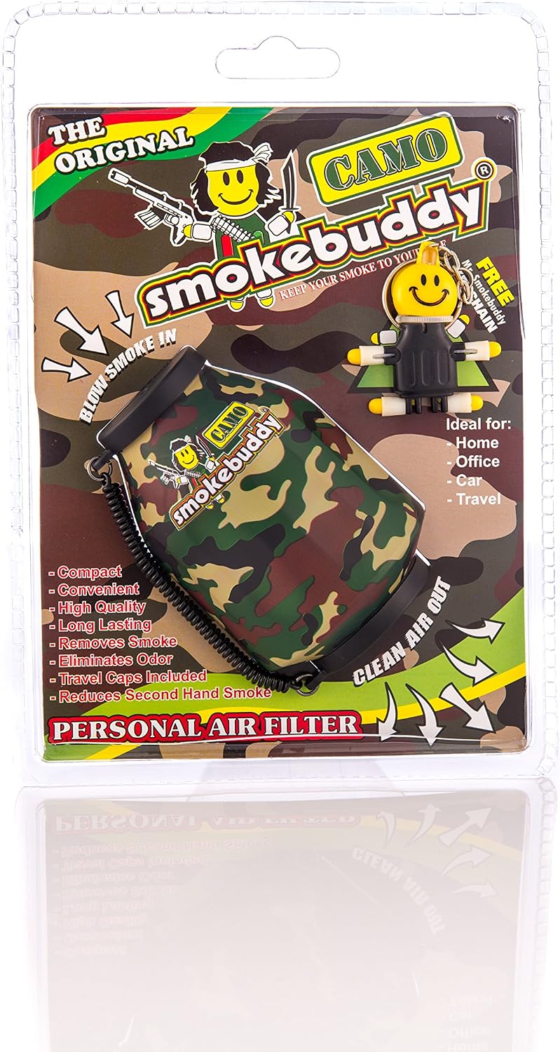 smokebuddy Camo Personal Air Filter, Orignal