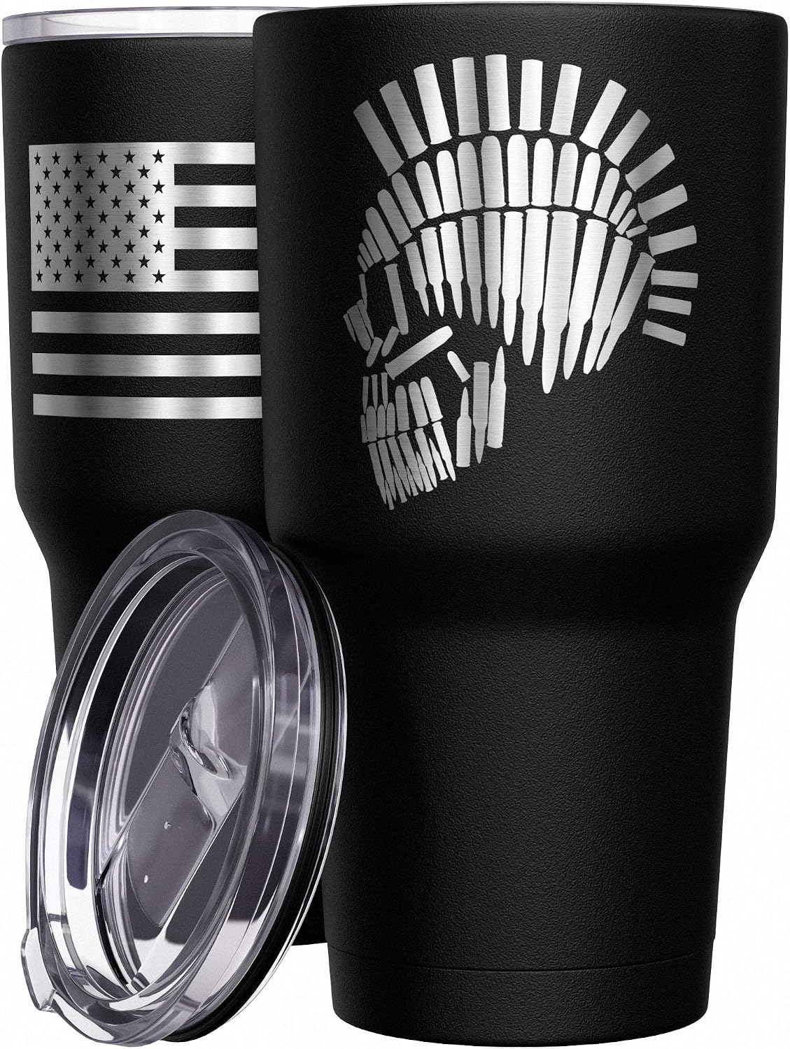 We The People Holsters - 1776 Betsy Ross Flag - Betsy Ross Mug - American Flag Coffee Travel Mug - American Flag Tumbler - Double Insulated Tumbler - 30 oz