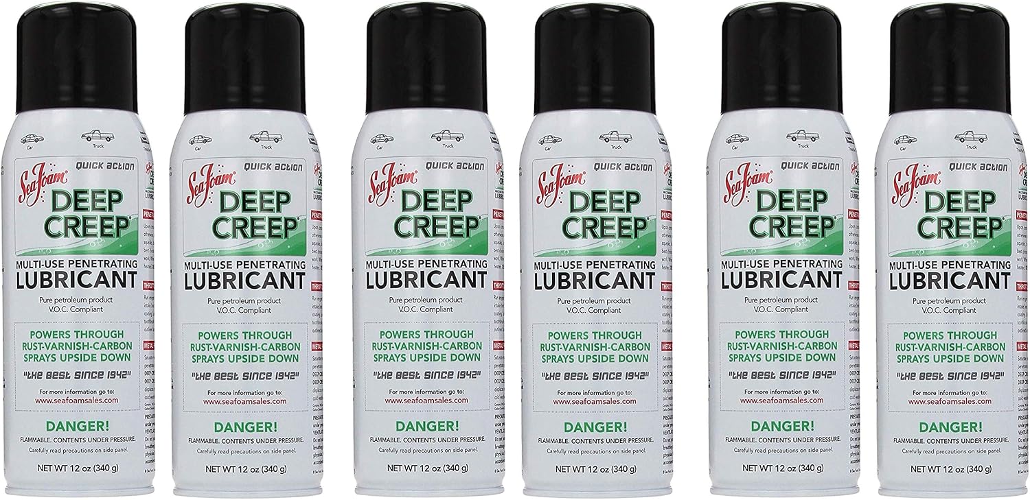 Sea Foam DC-14 Deep Creep Lubricant - 12 oz. (12 Ounce (pack of 6))