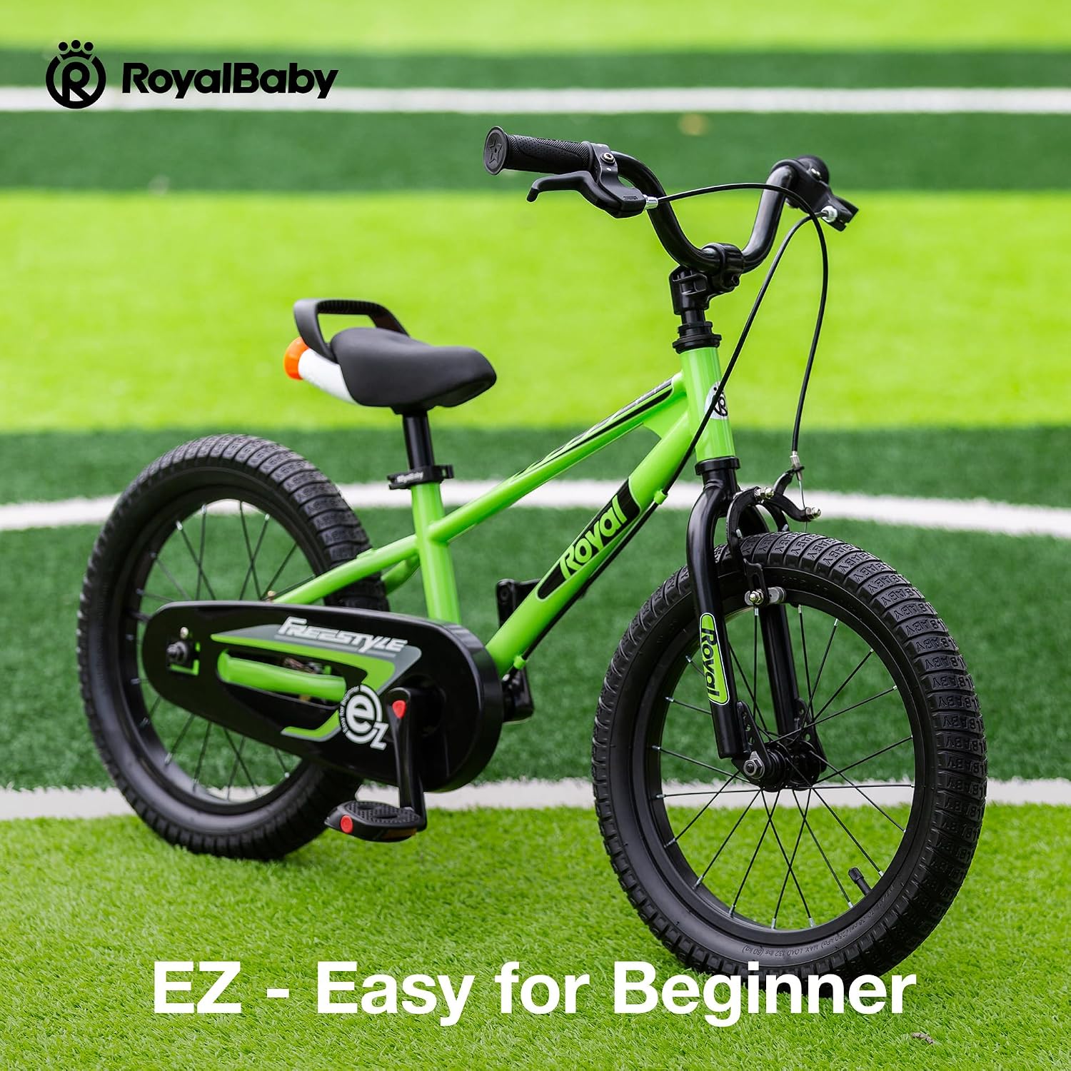 RoyalBaby EZ Kids Bike 12 14 16 18 20 Inch Balance Pedal 2-in-1 Training Bicycle Boys Girls Ages 3 to 12 Years Easy Learn for Beginners