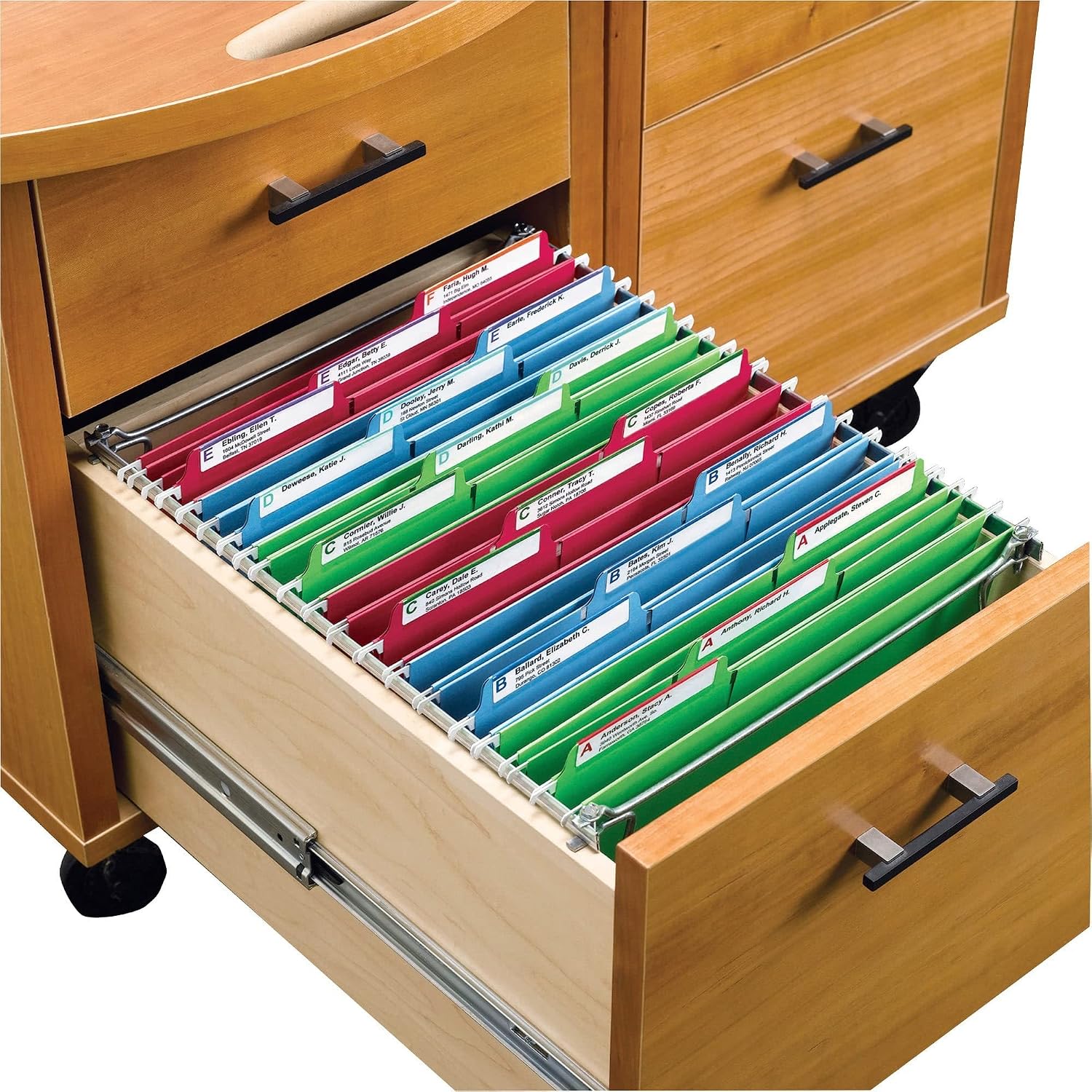 Smead Steel Hanging File Folder Frame, Letter Size, Gray, 2 per Pack (64870)