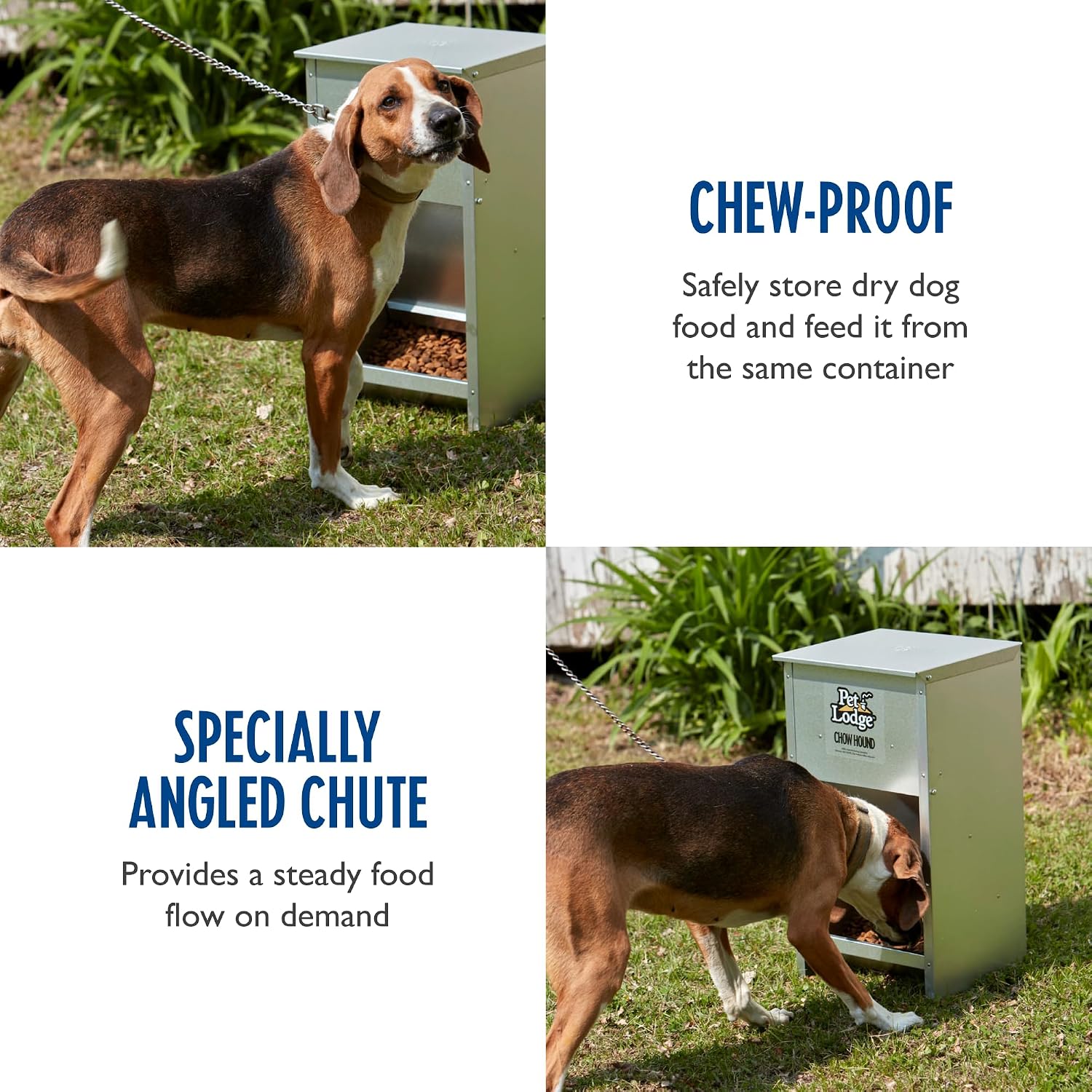 Chow Hound Dog Feeder, Automatic, 25-Lb. (C)