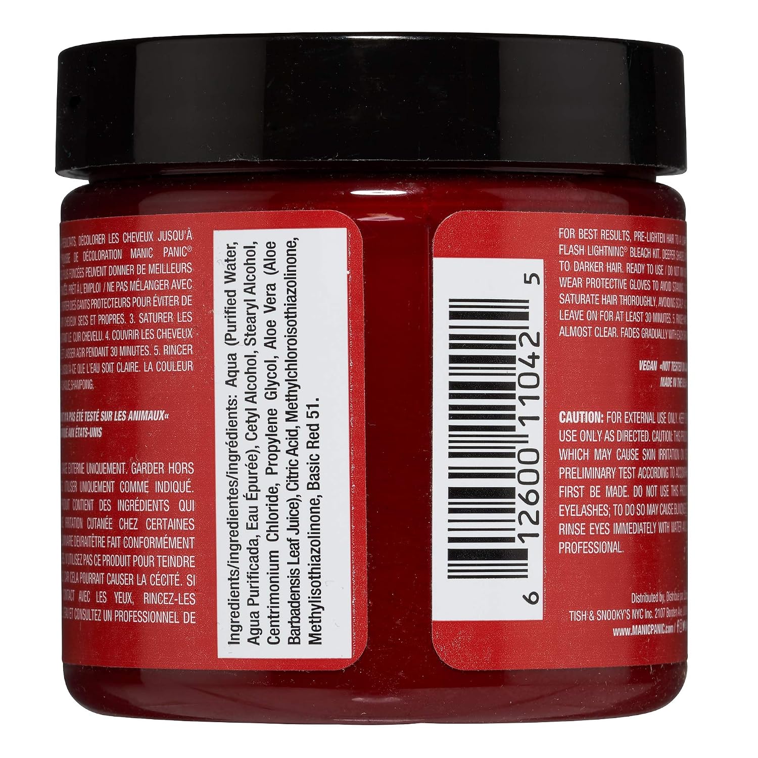 MANIC PANIC Classic Cotton Candy Pink Semi Permanent Hair Color - Bright Pink Hair Dye for Women & Men That Lasts 4-6 Weeks - Vegan, Ammonia & Cruelty-Free - Create & Mix Custom Shades (4oz / 2pk)