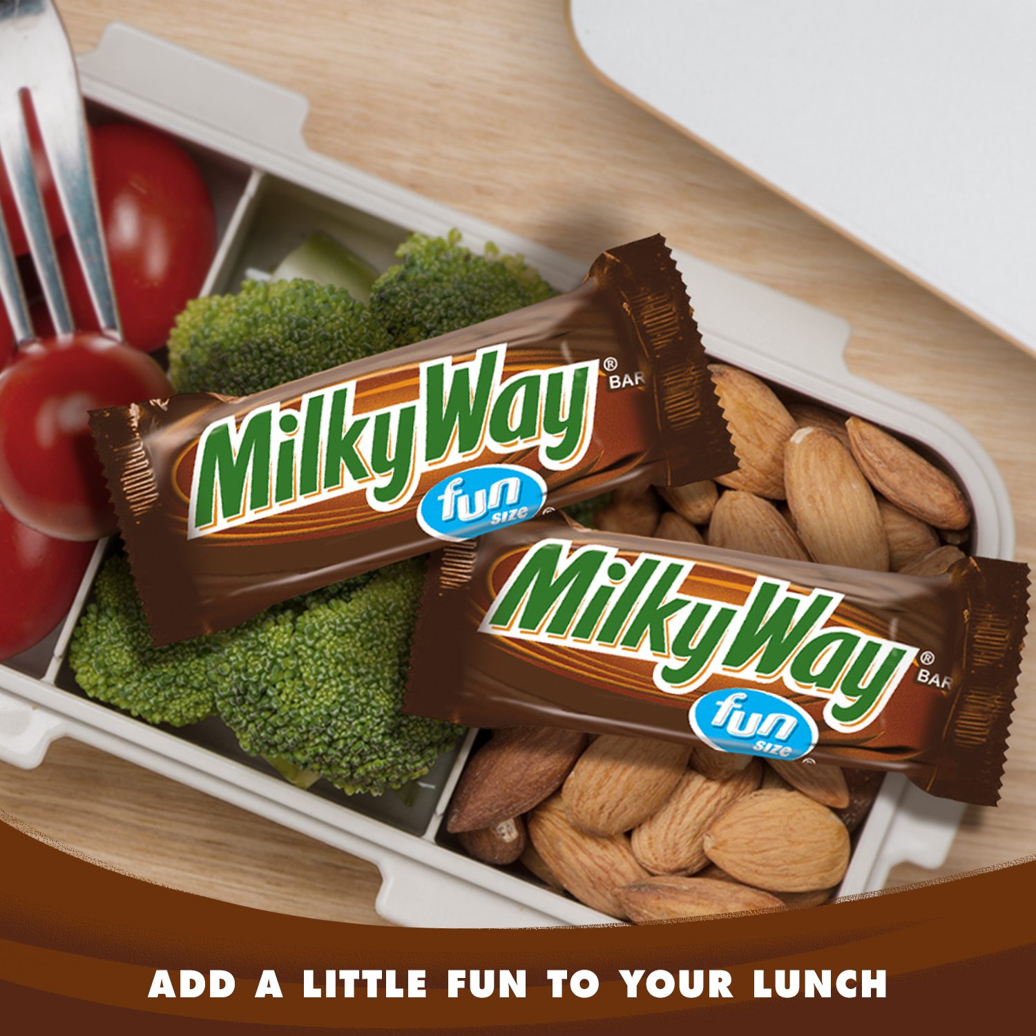 MILKY WAY Milk Chocolate Fun Size Candy Bars 11.24-Ounce Bag (Pack of 6)