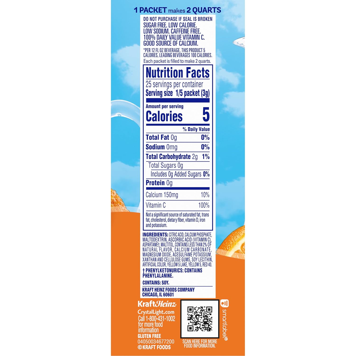 Crystal Light On-The-Go Drink Mix Packets, Sugar Free Powdered Water Enhancer, Naturally Flavored Low Calorie Beverage Mix, Cherry Pomegranate, 0.11 Ounce Packets, 10 Count (Pack of 4)