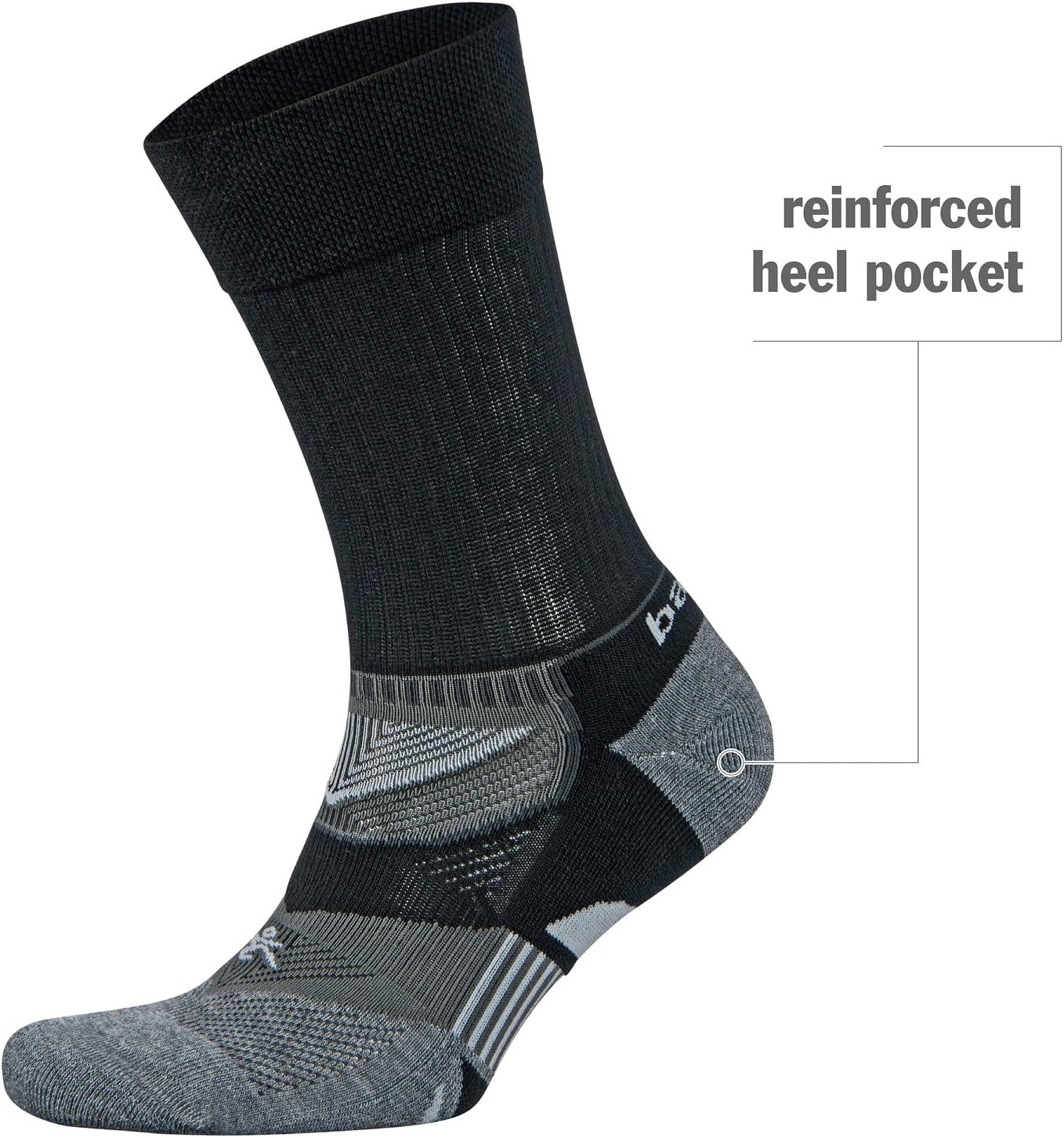 Balega Enduro V-Tech Crew Socks For Men and Women (1 Pair) (2017 Model)